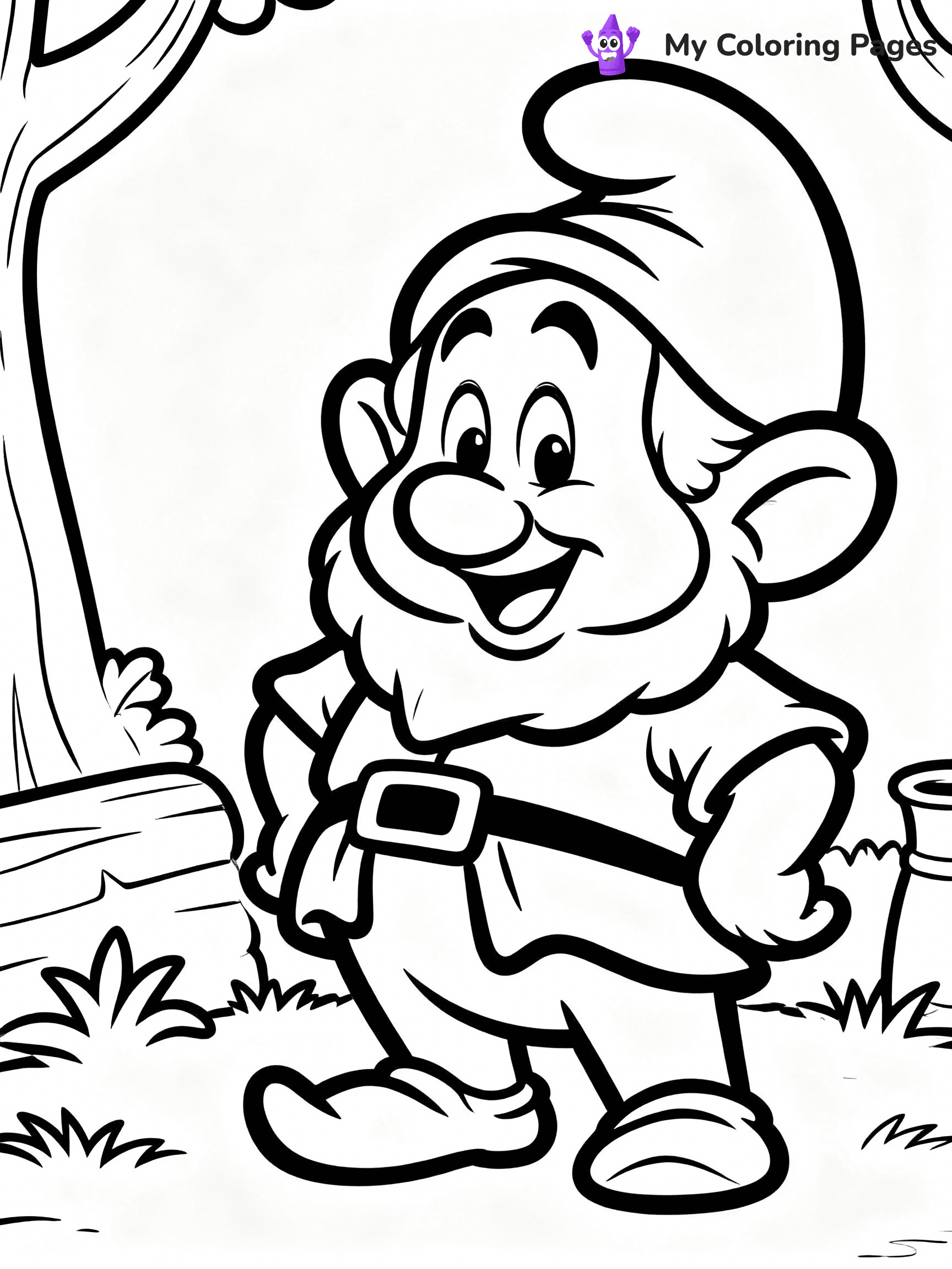 Snow White Coloring Pages - 17