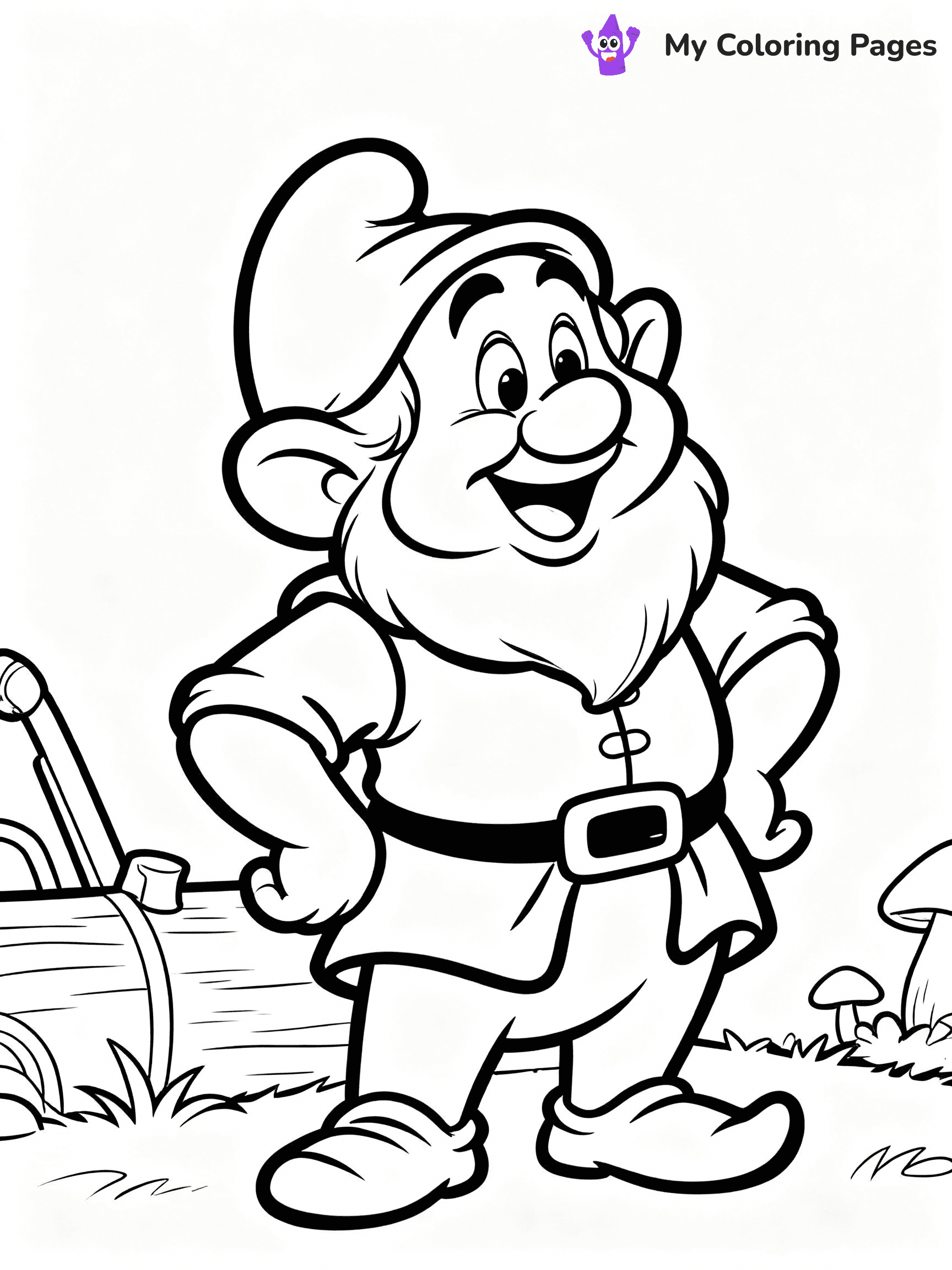 Snow White Coloring Pages - 14