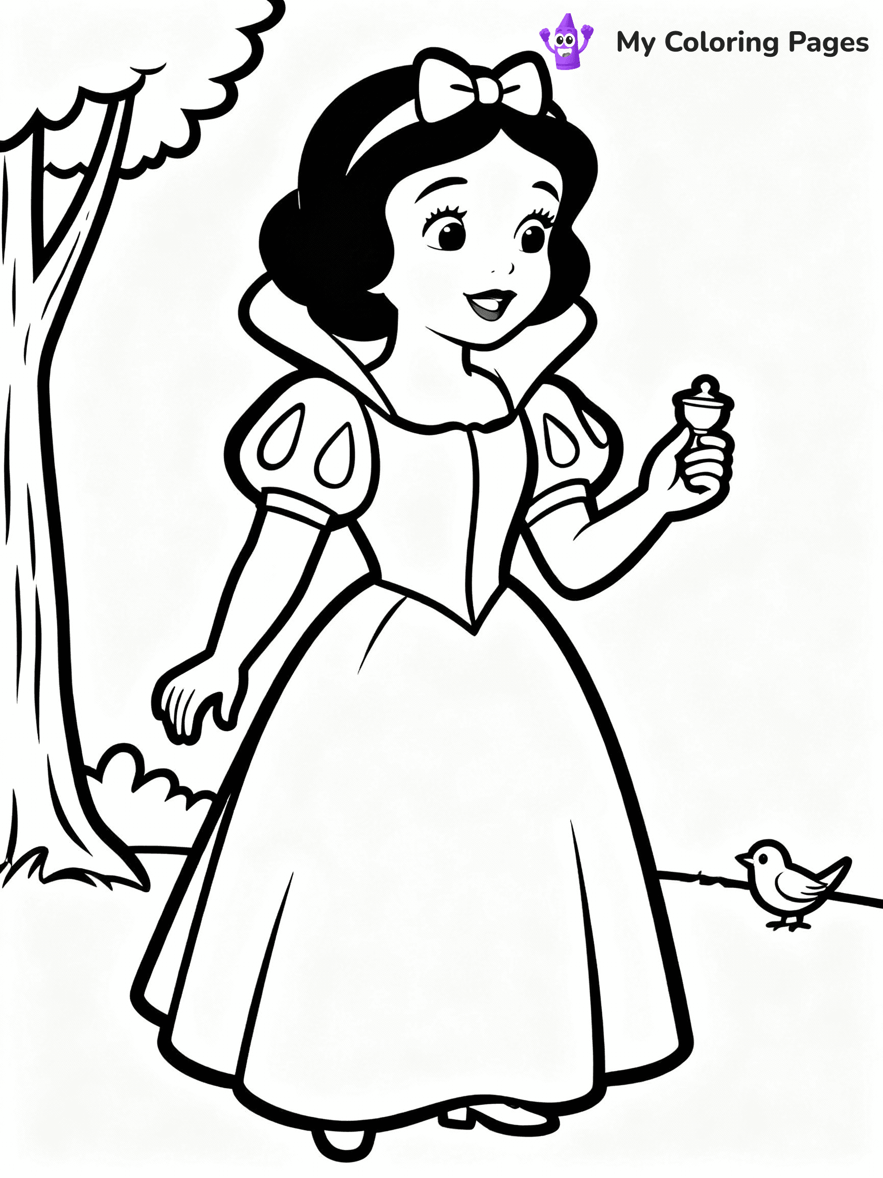 Snow White Coloring Pages - 8