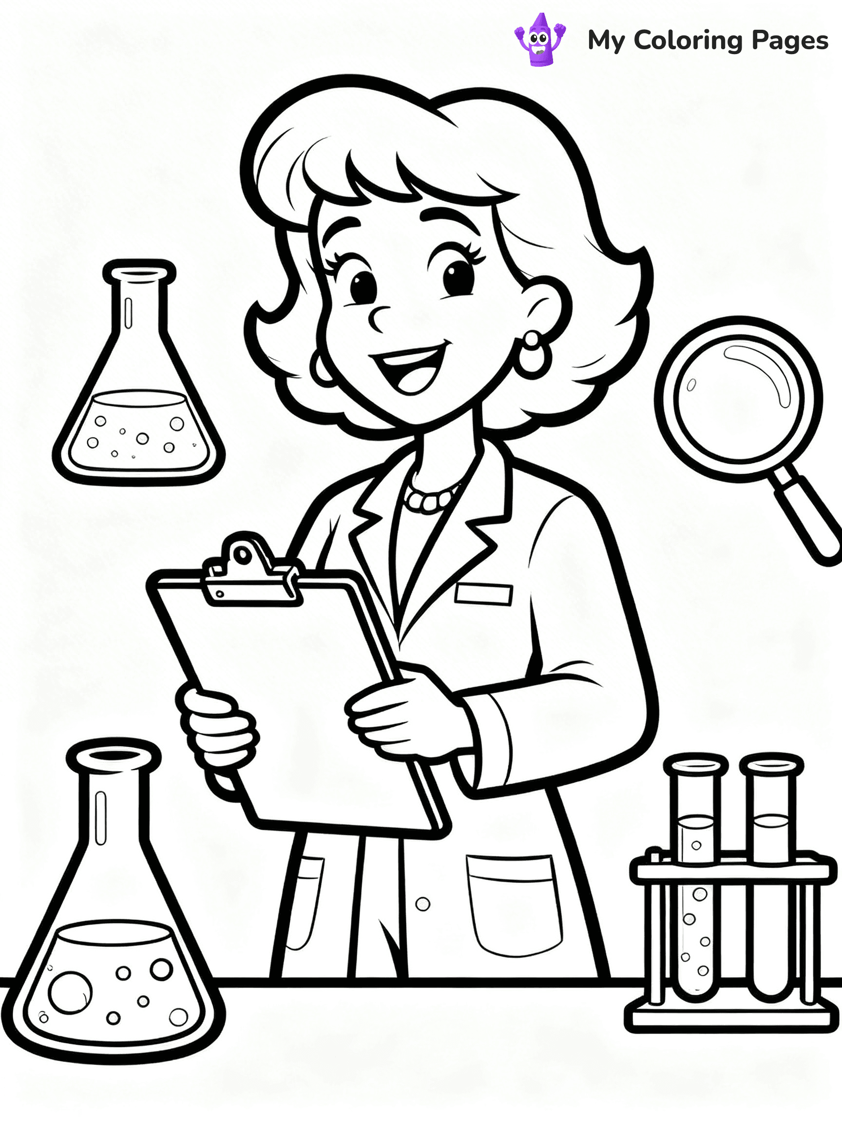 Magic School Bus Coloring Pages - 25