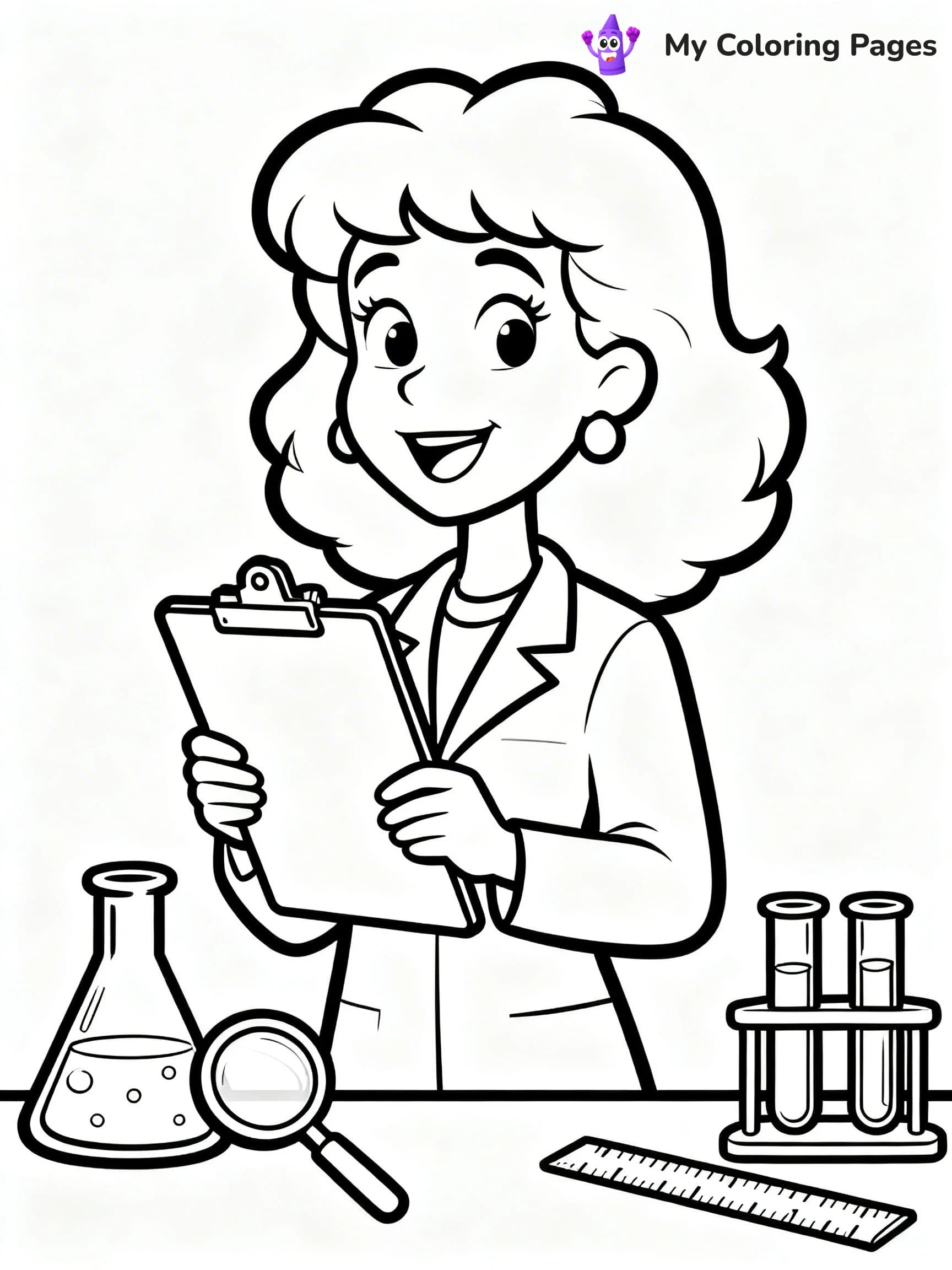 Magic School Bus Coloring Pages - 24