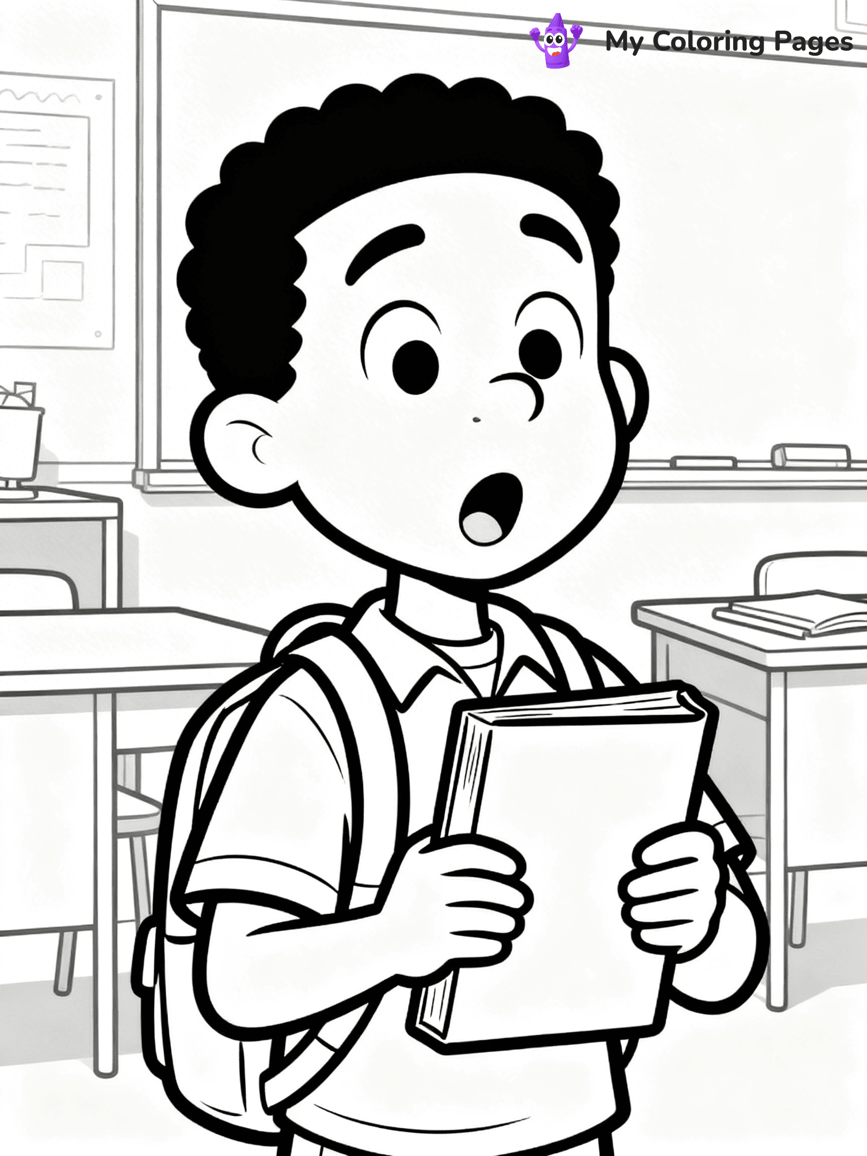 Magic School Bus Coloring Pages - 21