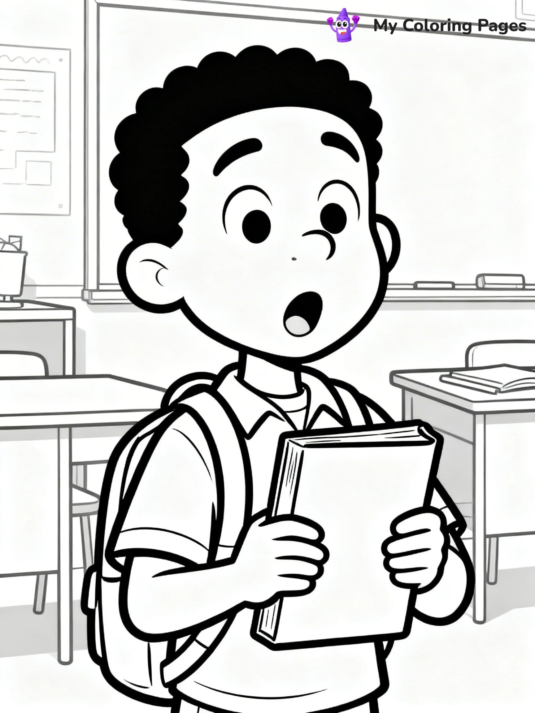 Magic School Bus Coloring Pages - 21
