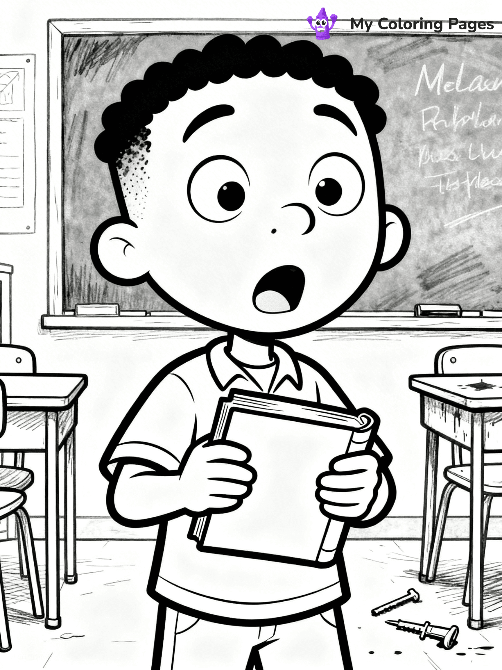 Magic School Bus Coloring Pages - 16