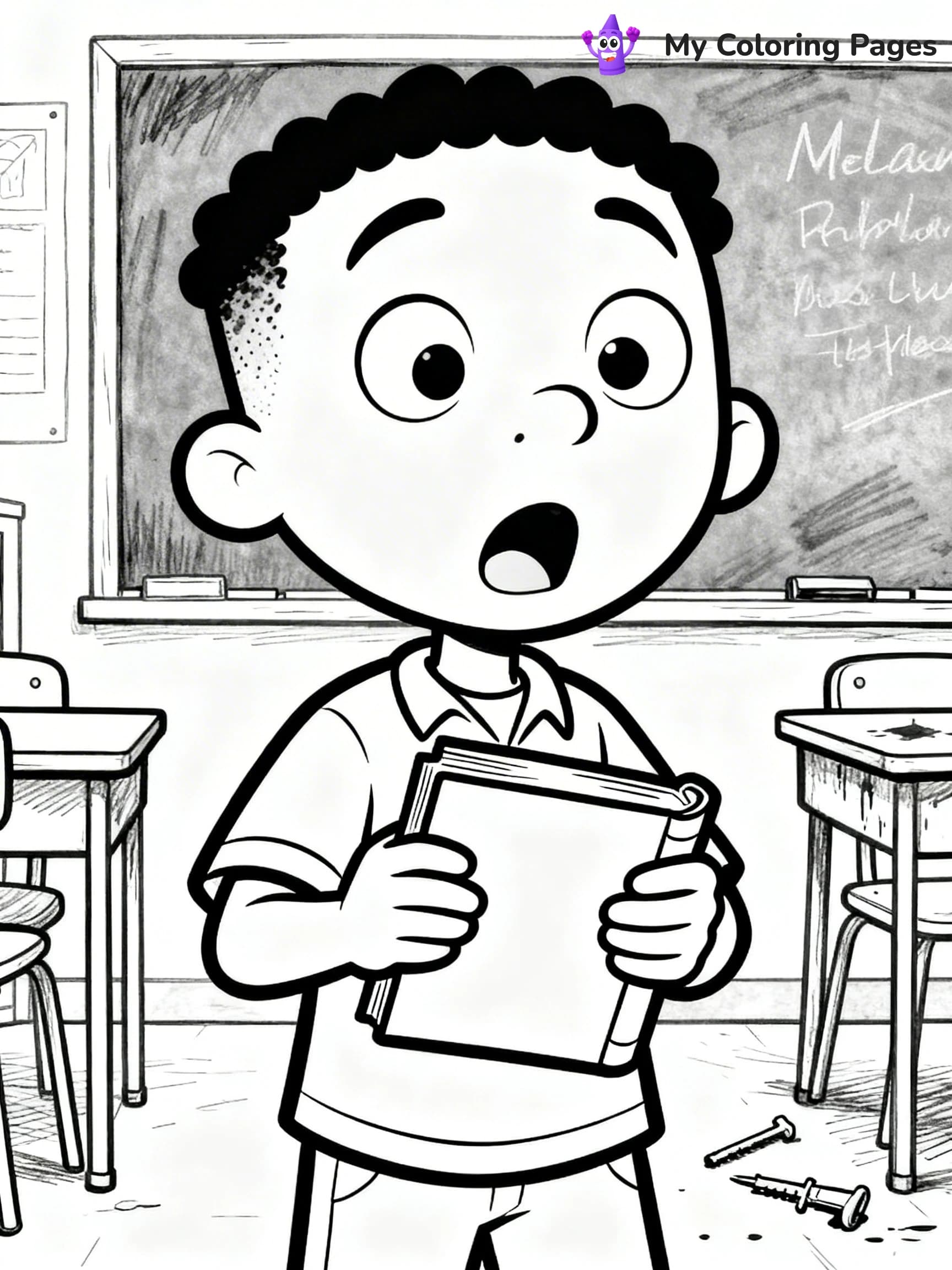 Magic School Bus Coloring Pages - 16