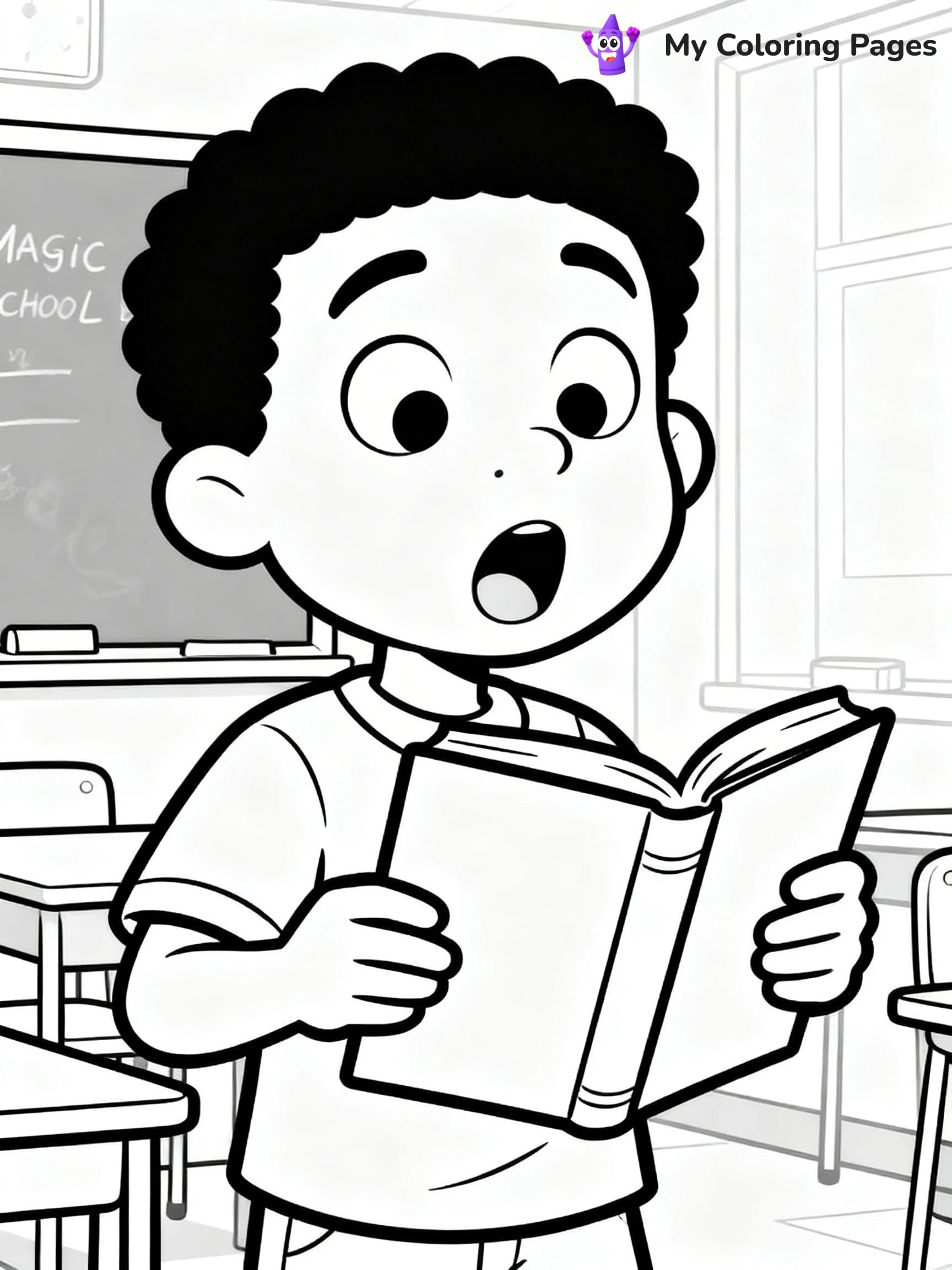 Magic School Bus Coloring Pages - 15