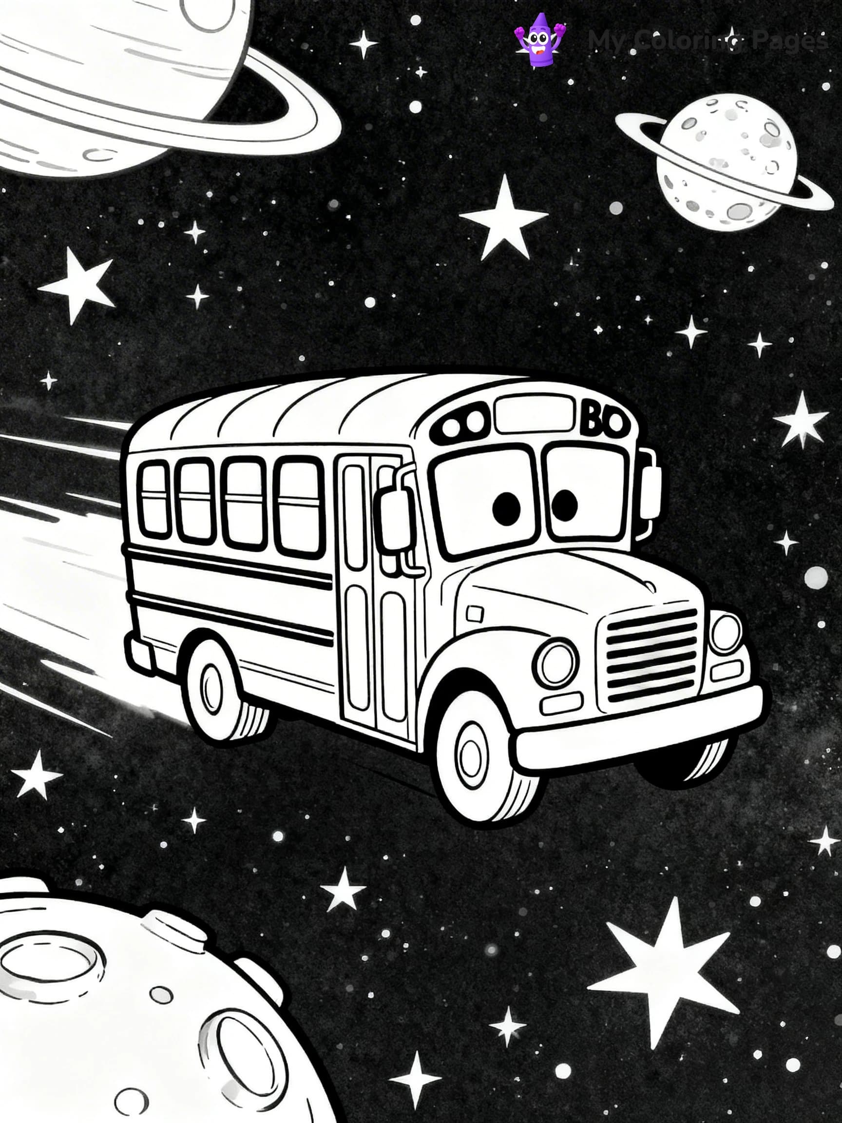 Magic School Bus Coloring Pages - 6