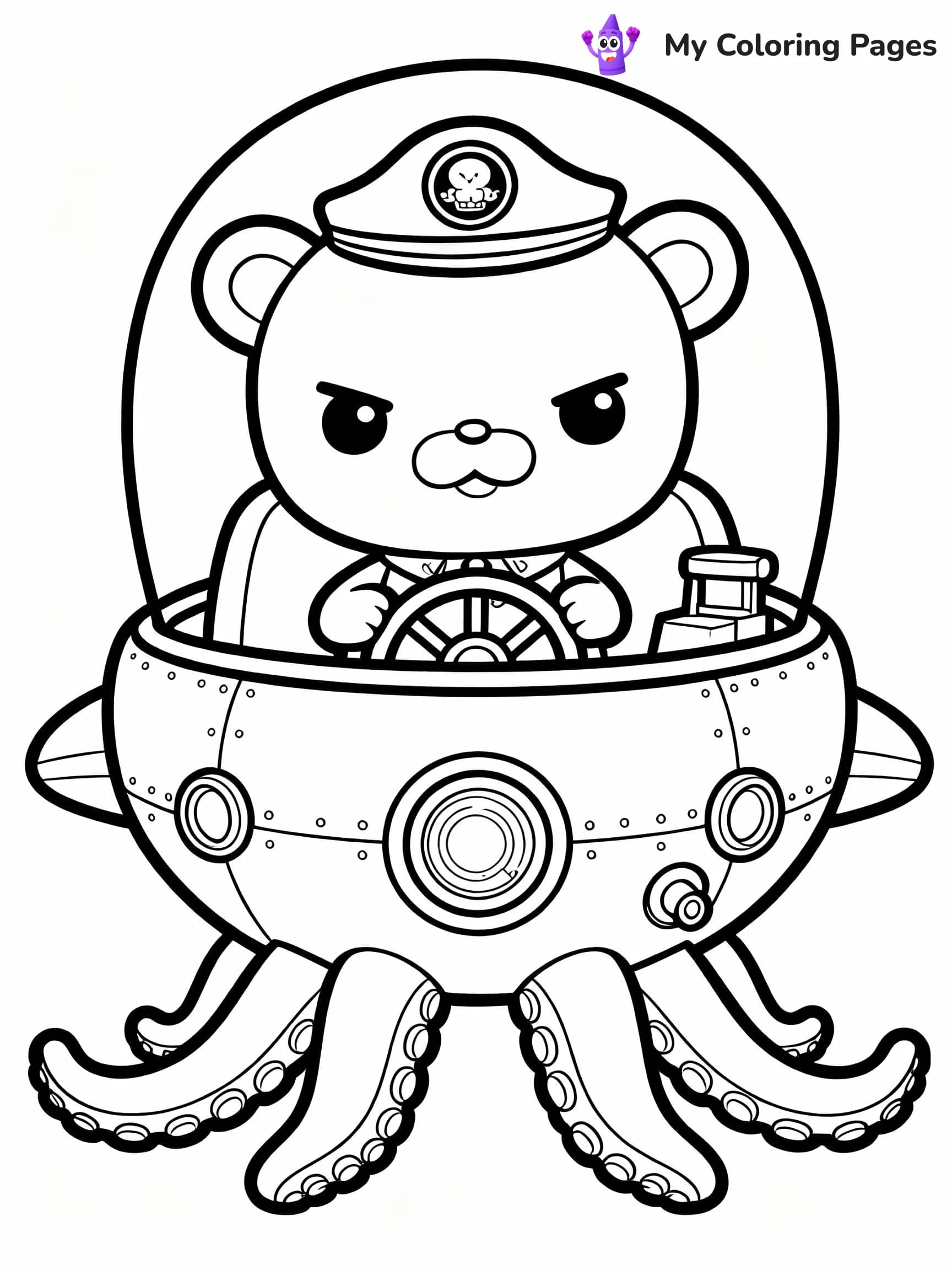 Octonauts Coloring Pages - 18