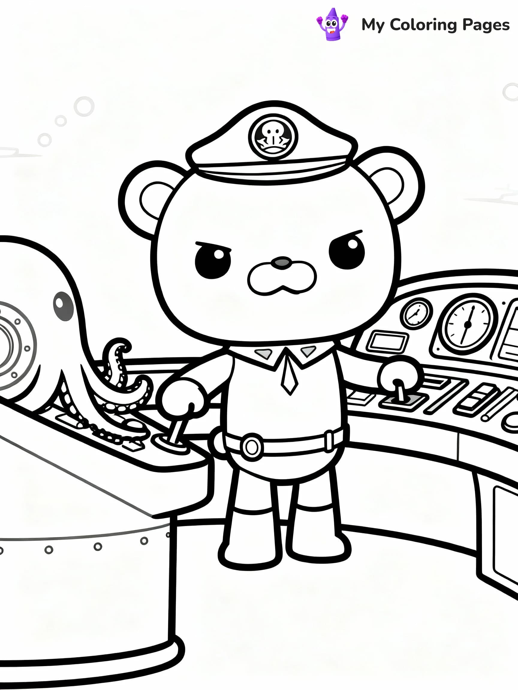 Octonauts Coloring Pages - 12