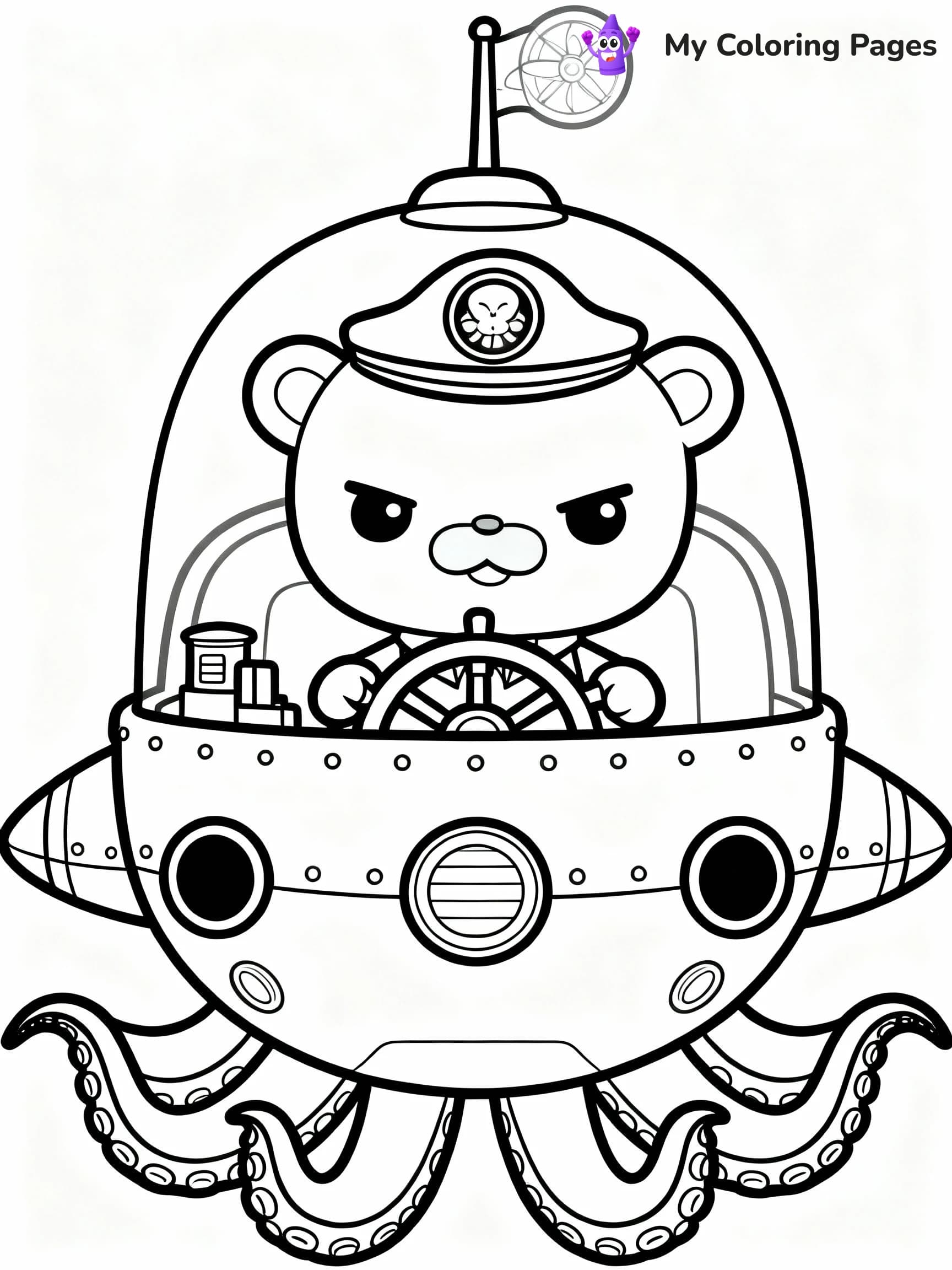 Octonauts Coloring Pages - 10