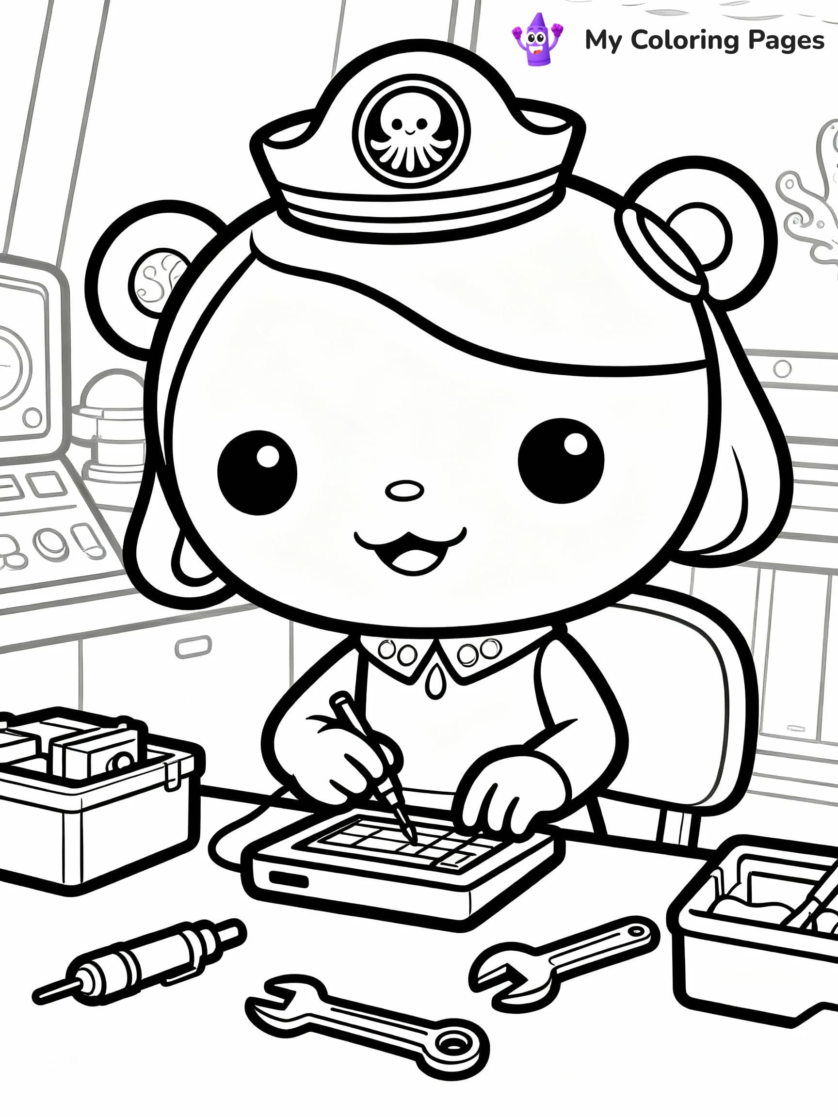 Octonauts Coloring Pages - 7