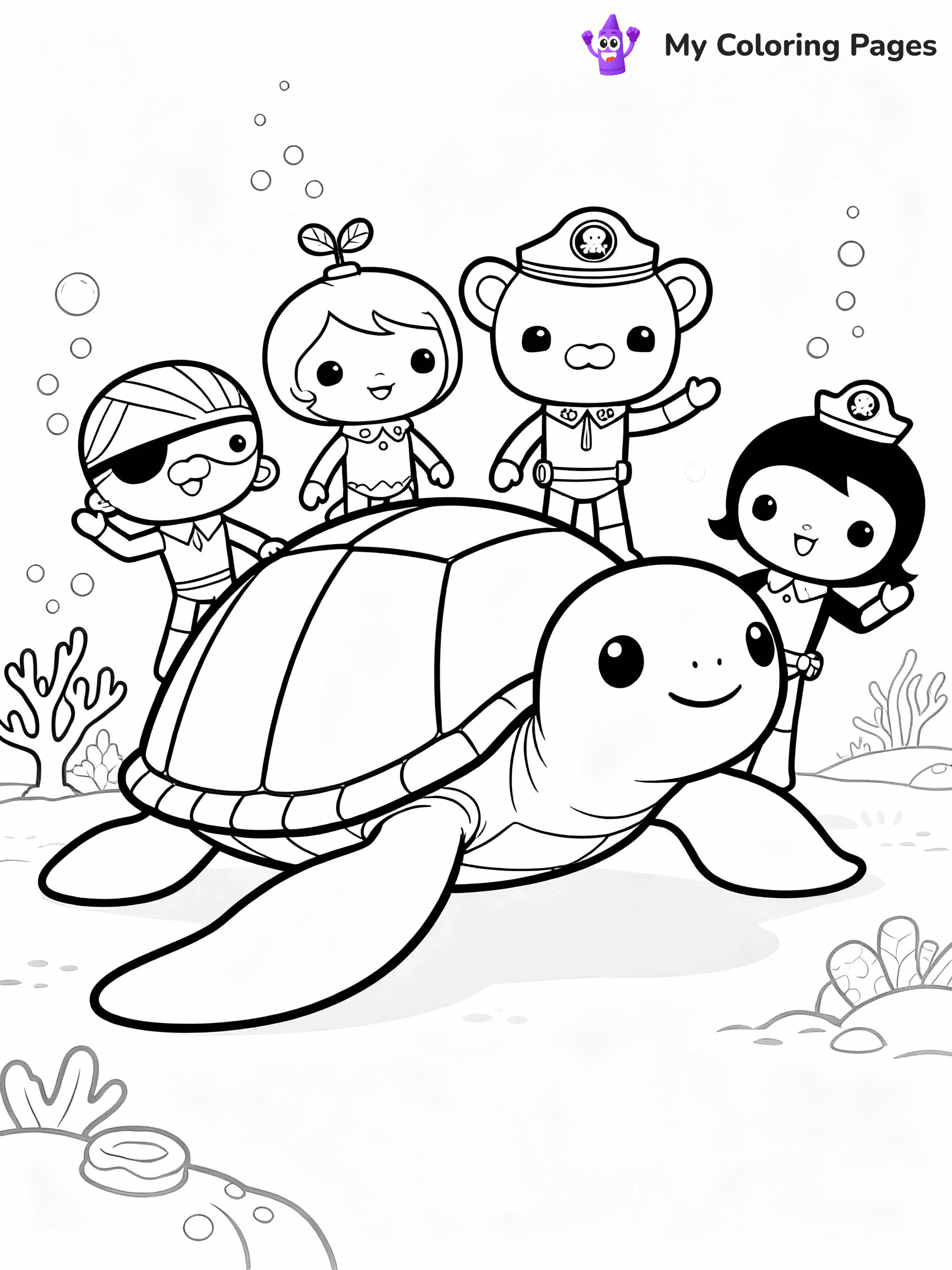 Octonauts Coloring Pages - 4