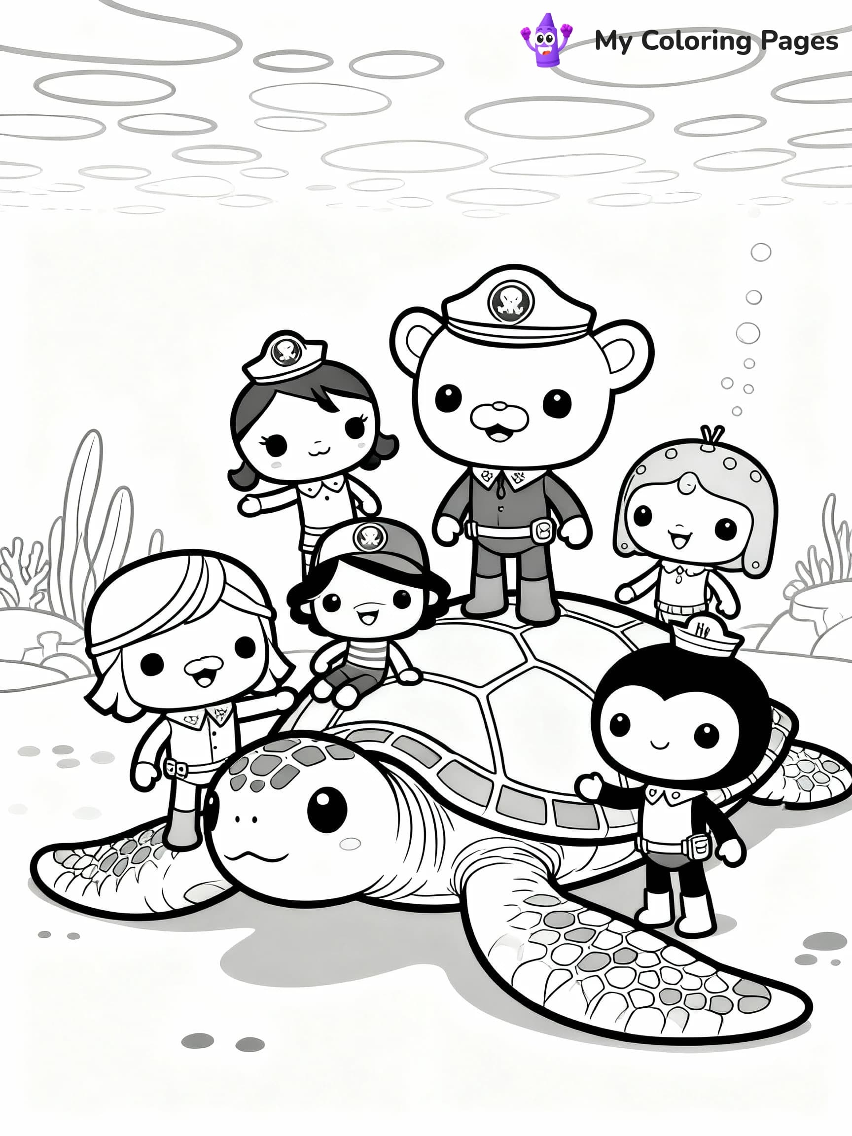 Octonauts Coloring Pages - 2