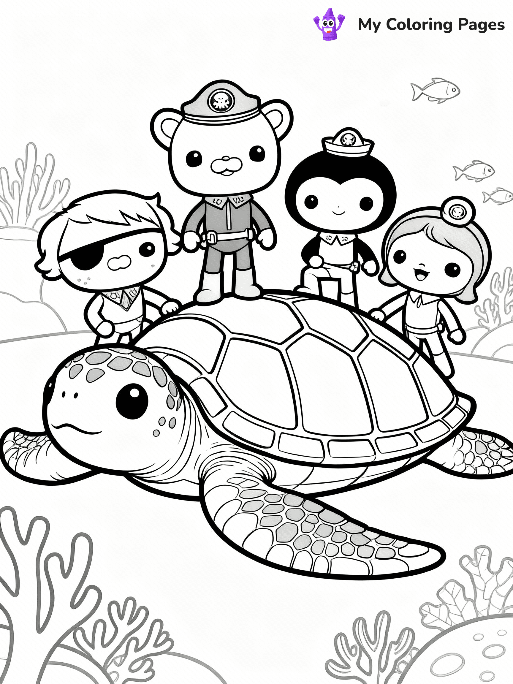 Octonauts Coloring Pages - 1