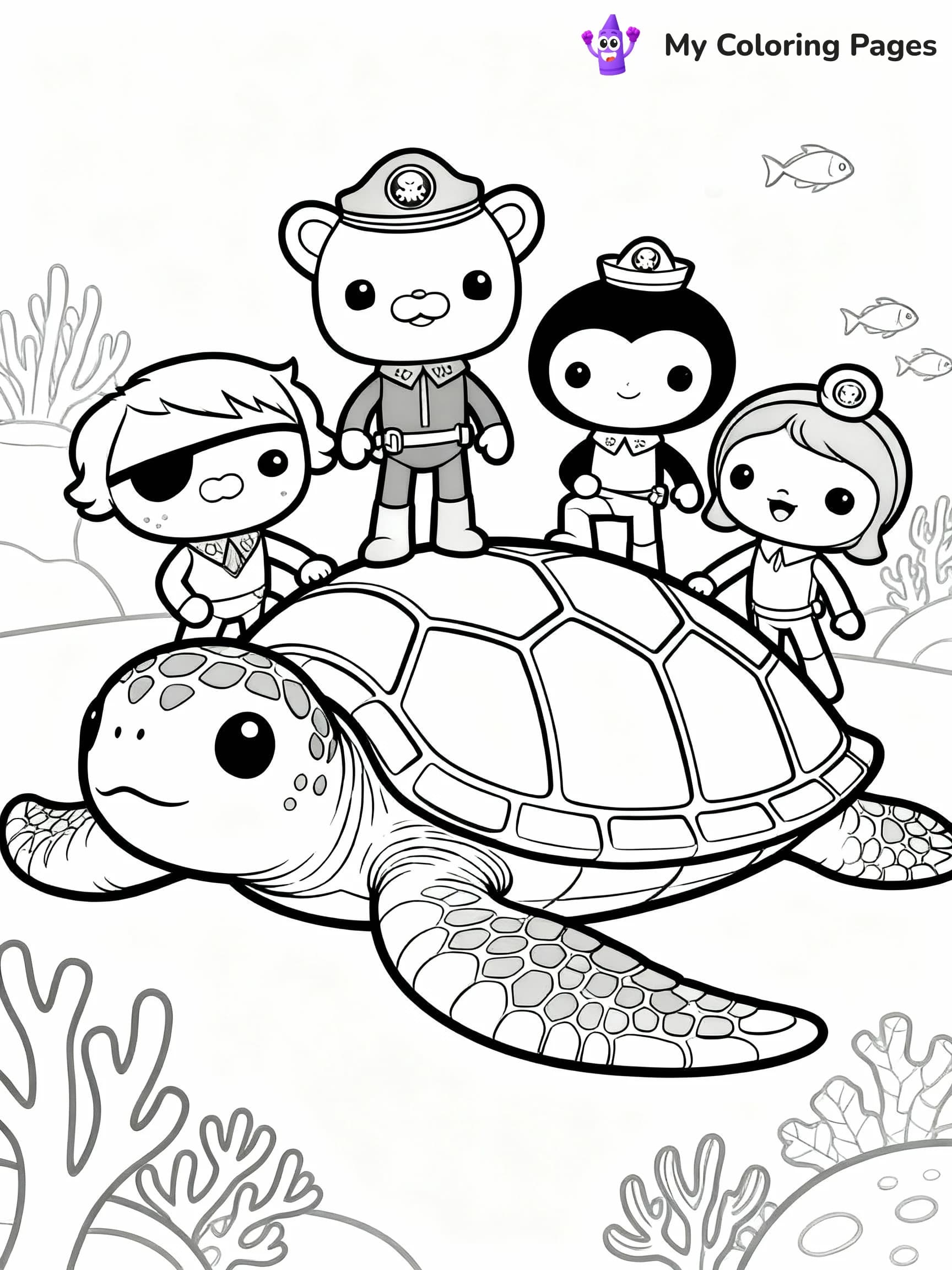 Octonauts Coloring Pages - 1