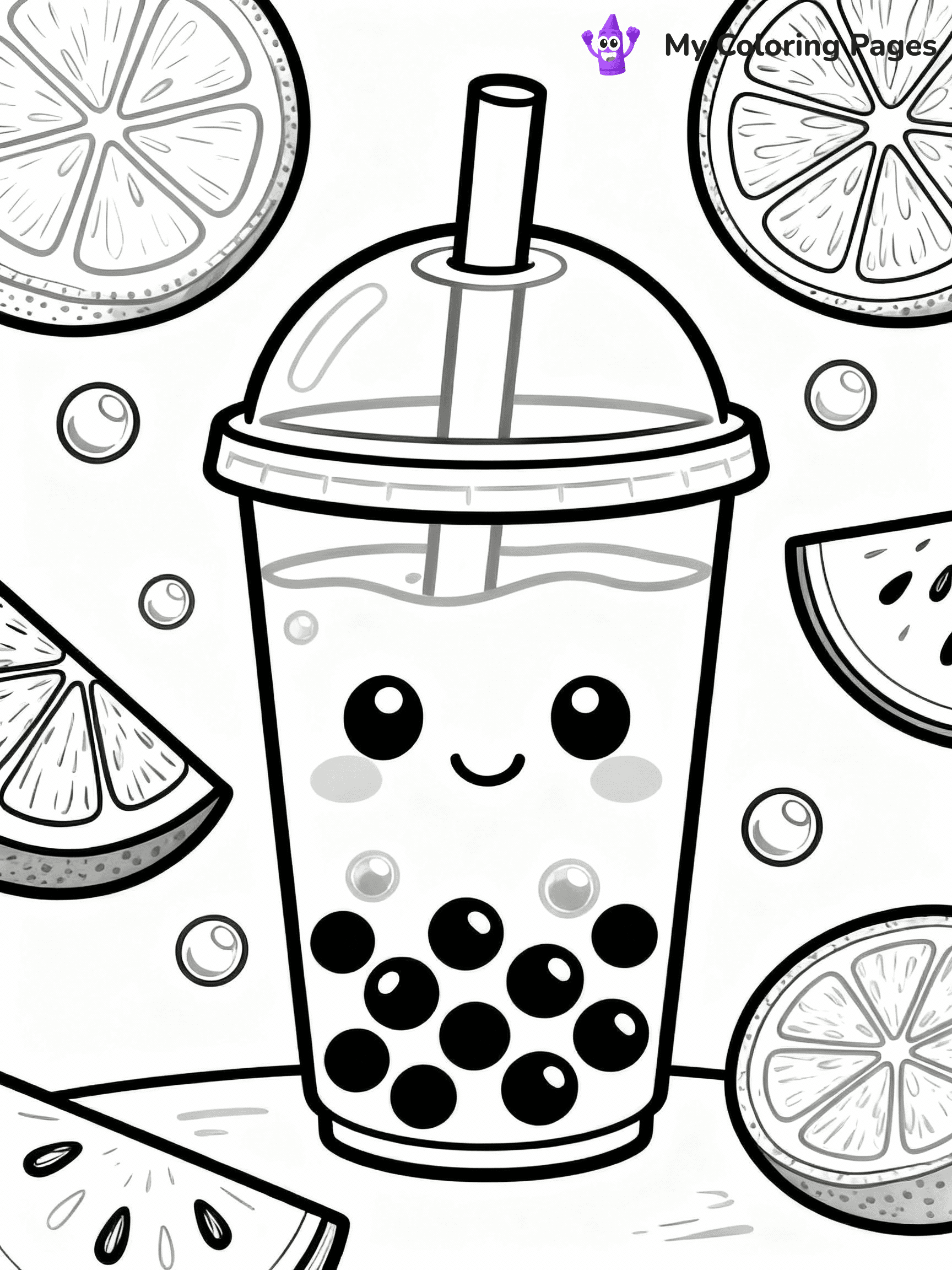 Boba Coloring Pages - 19