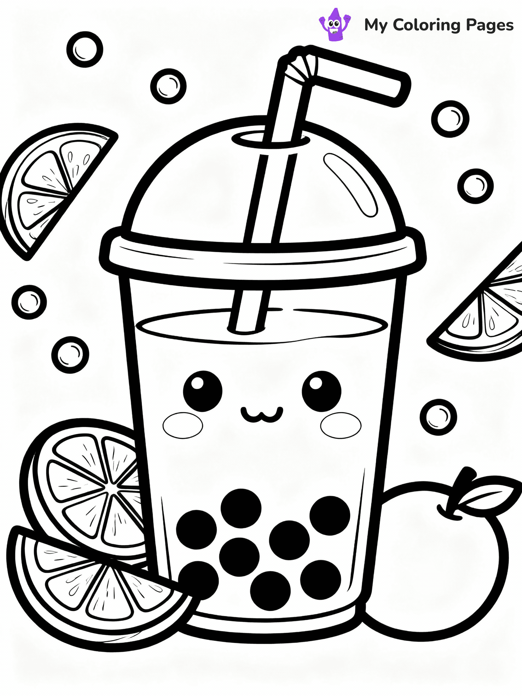 Boba Coloring Pages - 18