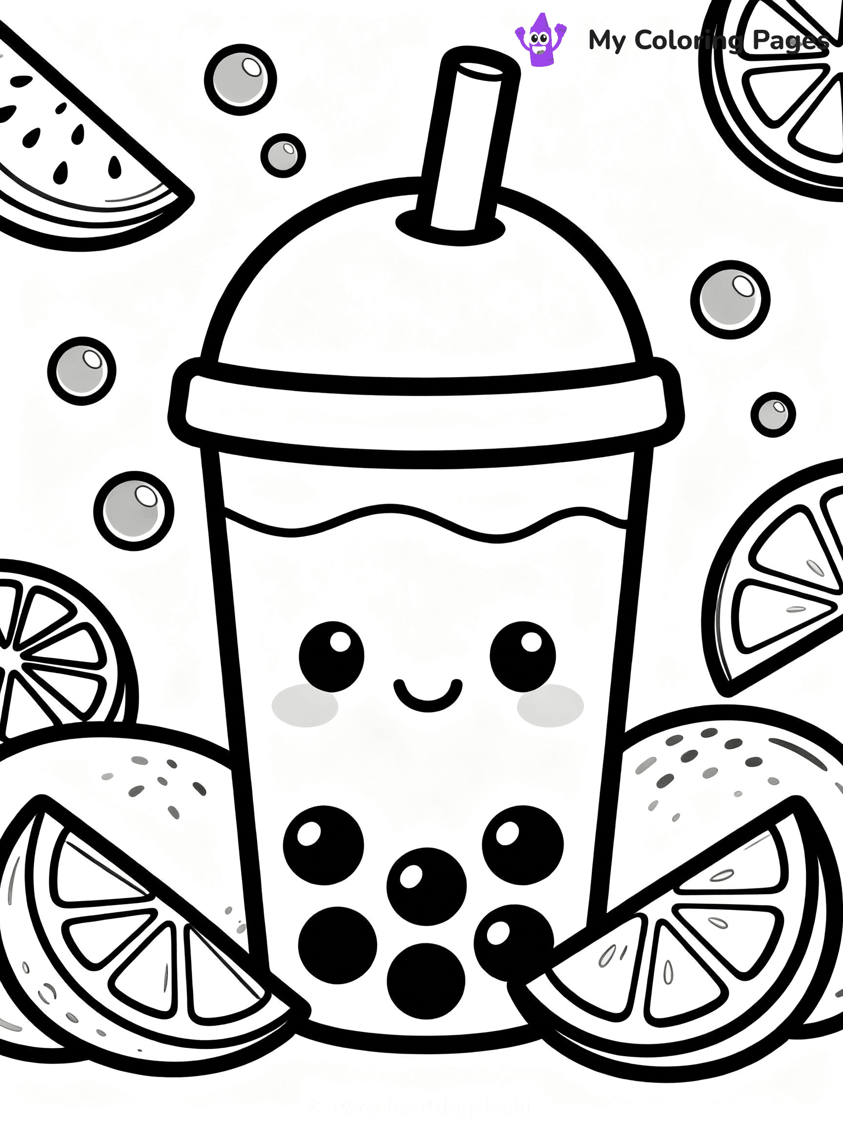 Boba Coloring Pages - 16