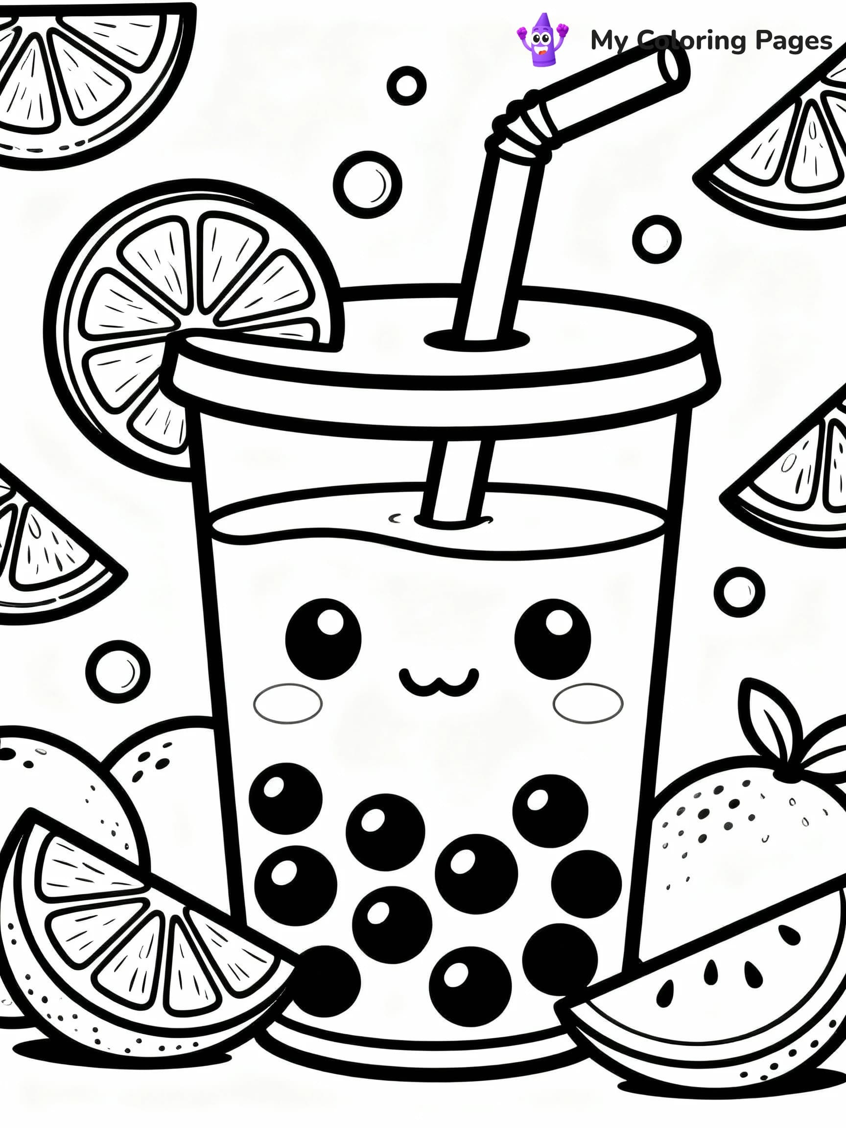 Boba Coloring Pages - 15