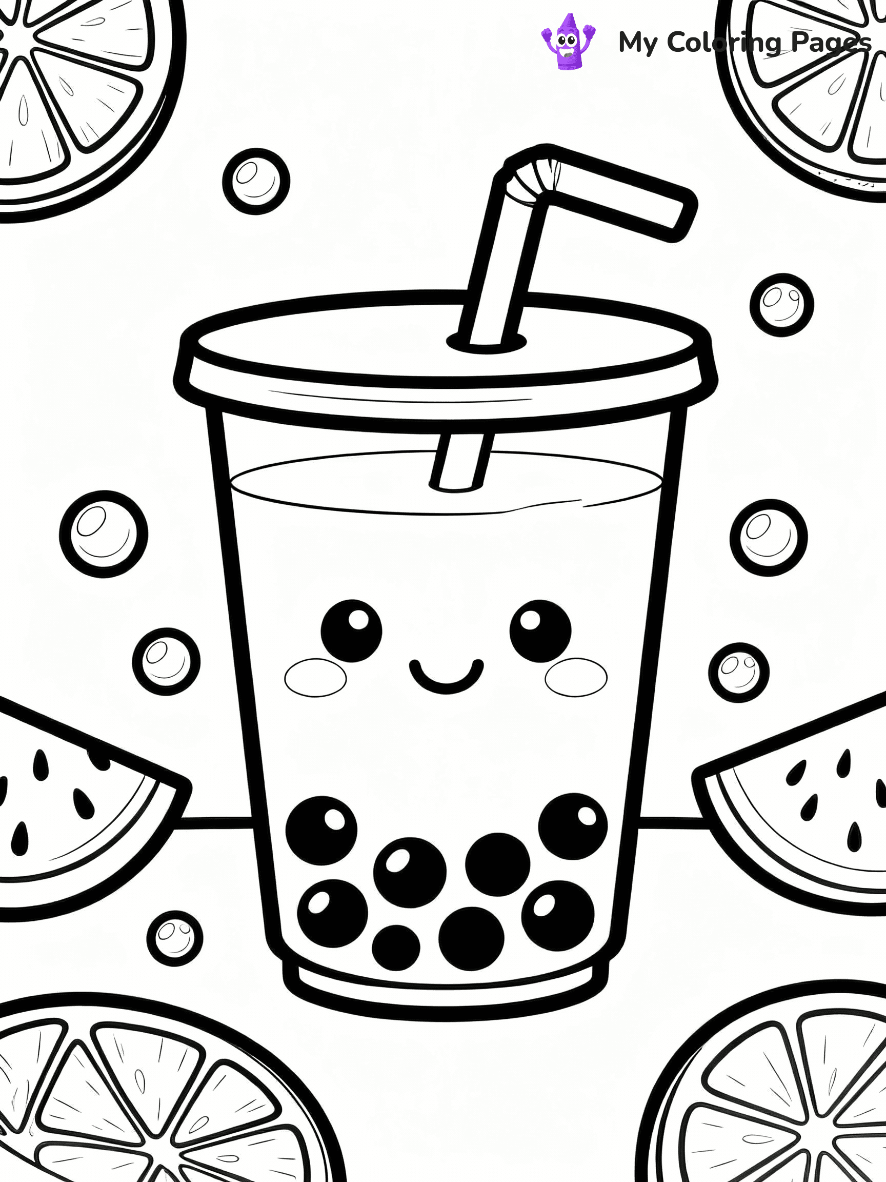 Boba Coloring Pages - 14