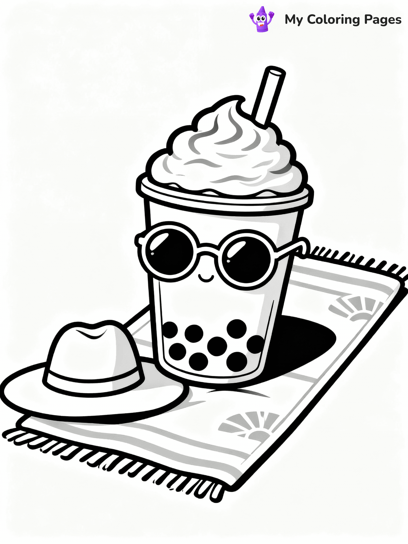 Boba Coloring Pages - 8
