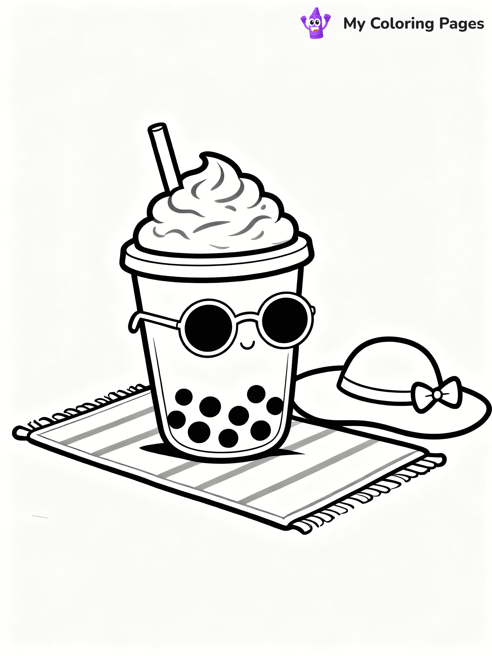 Boba Coloring Pages - 6