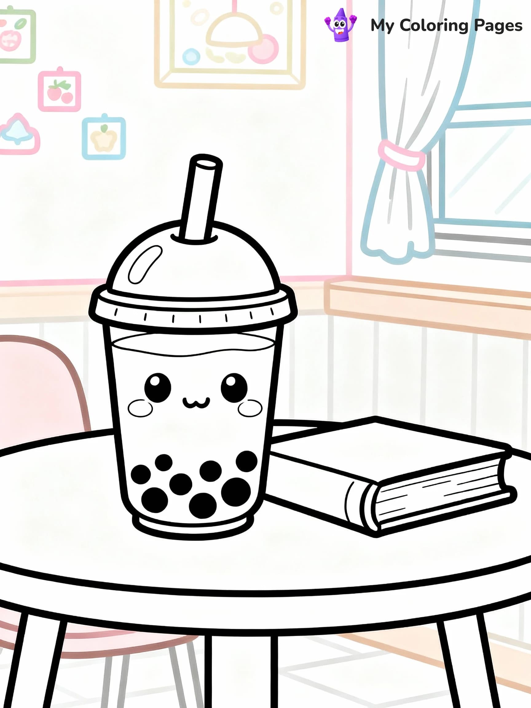 Boba Coloring Pages - 5