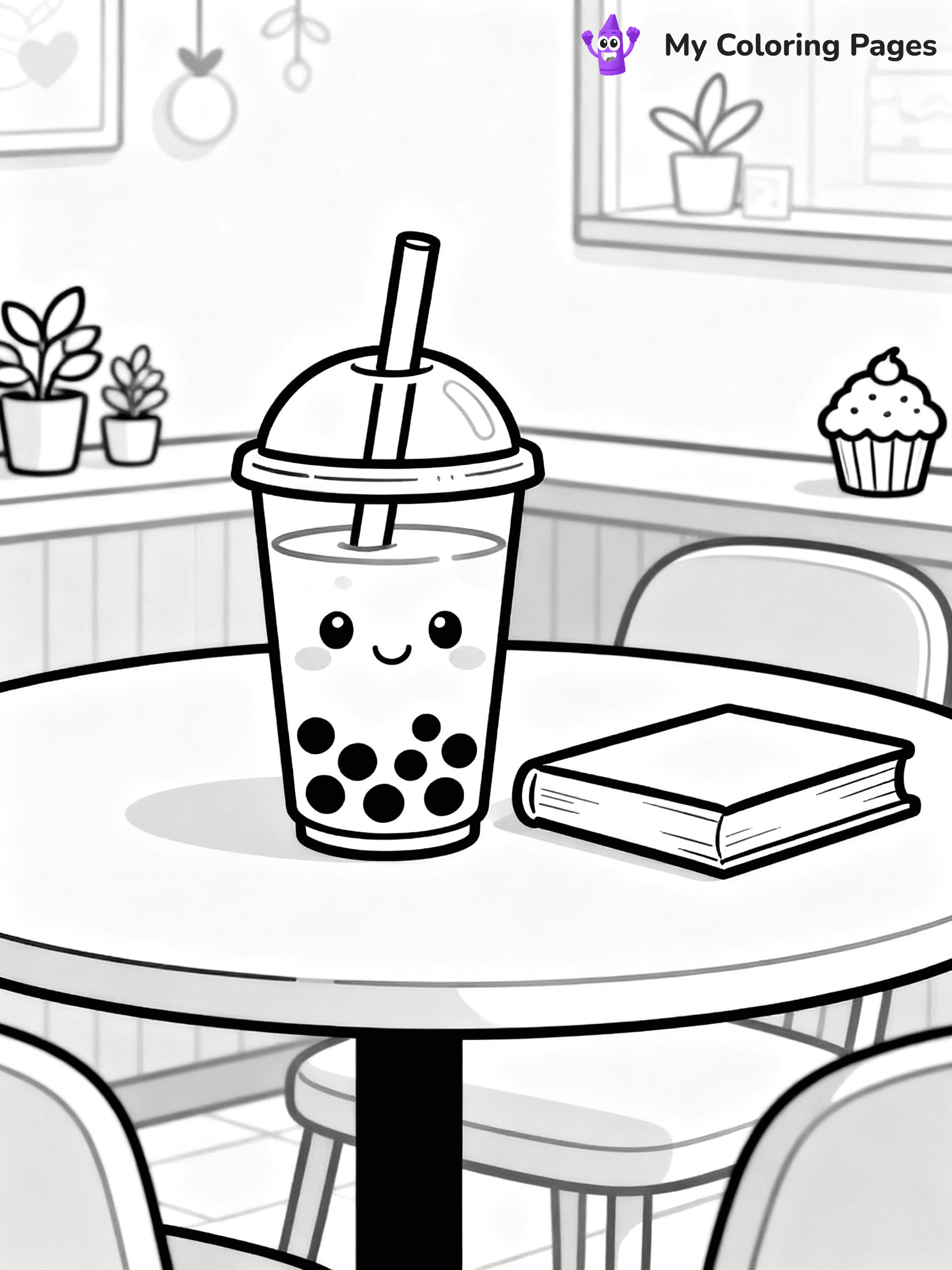 Boba Coloring Pages - 2