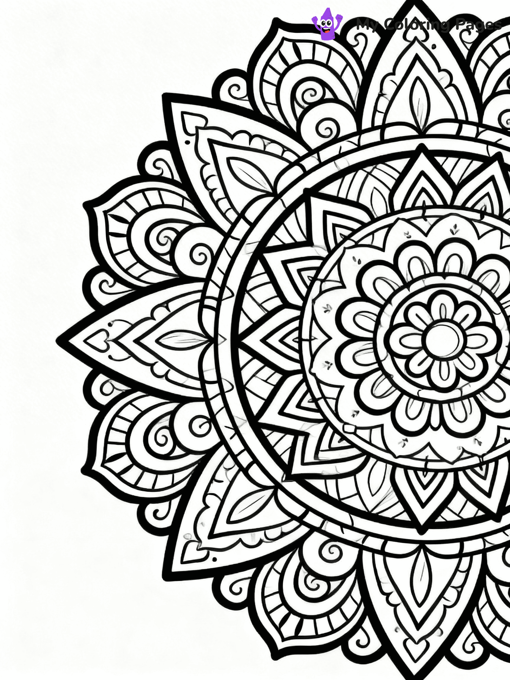 Boho Coloring Pages - 28