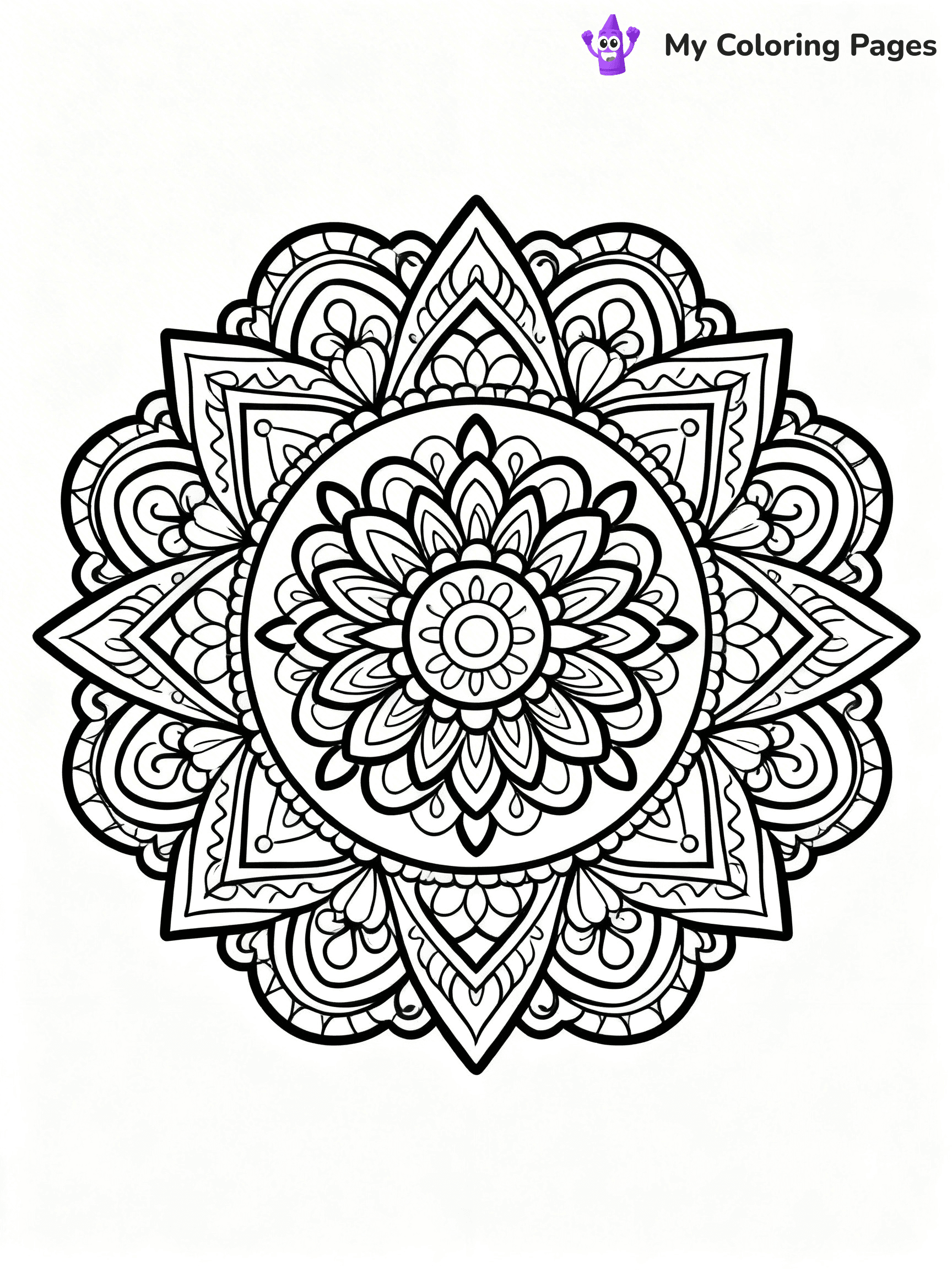 Boho Coloring Pages - 27