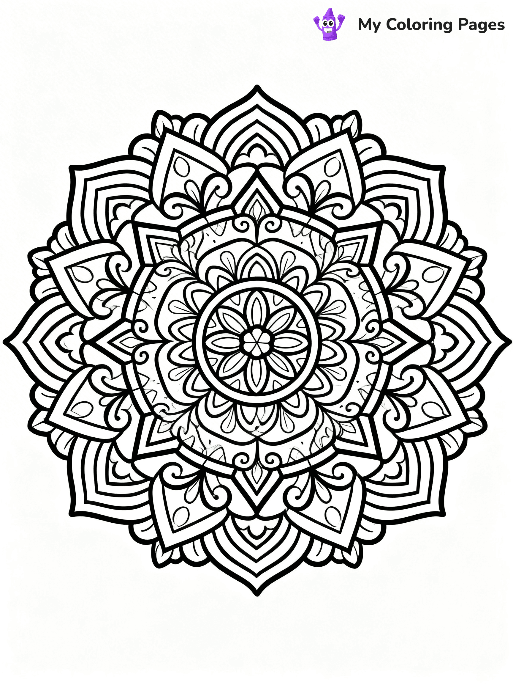 Boho Coloring Pages - 23