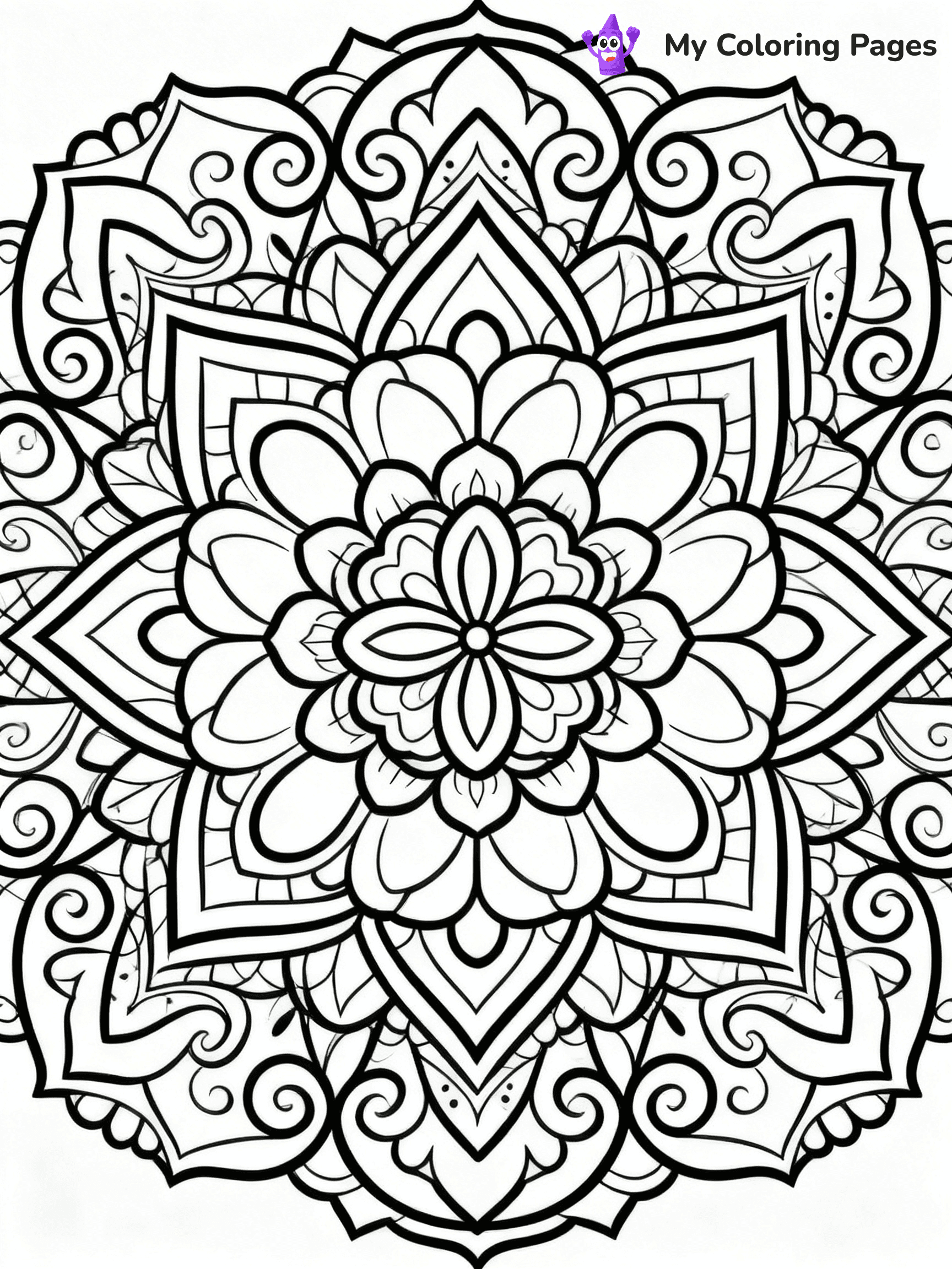 Boho Coloring Pages - 22
