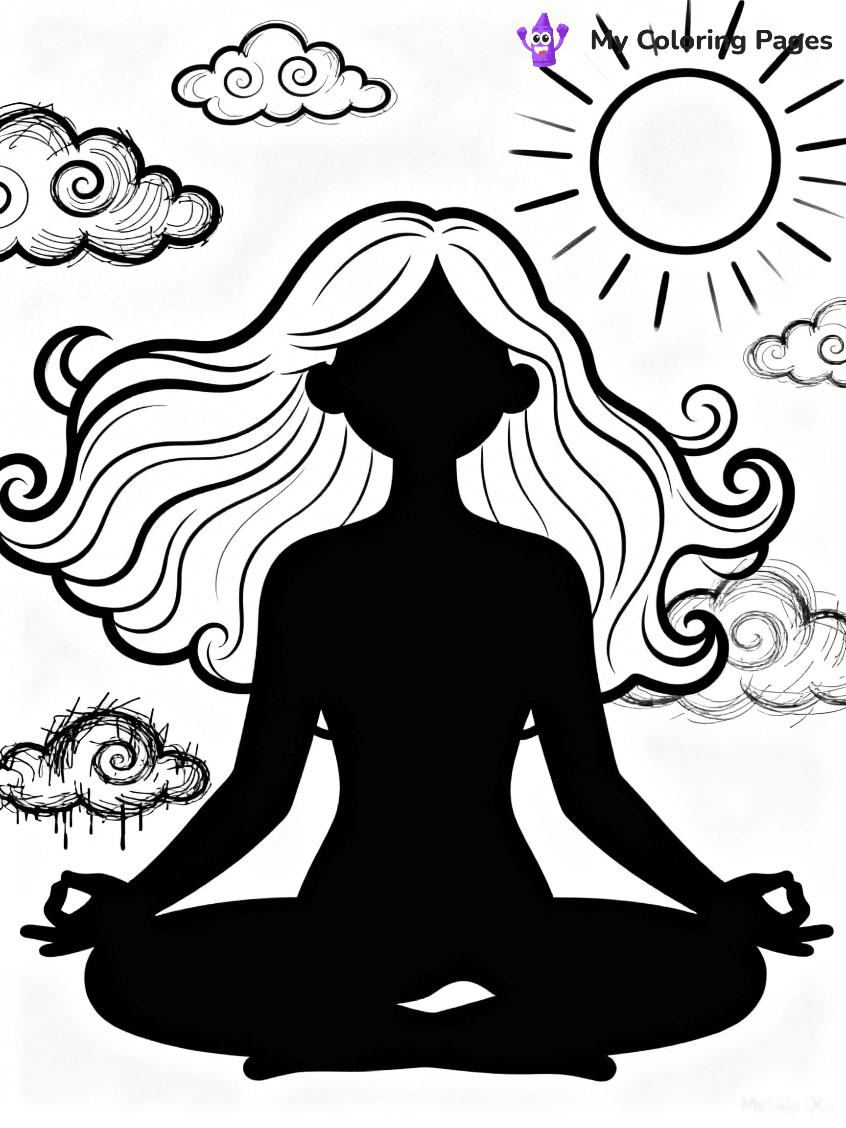 Boho Coloring Pages - 1