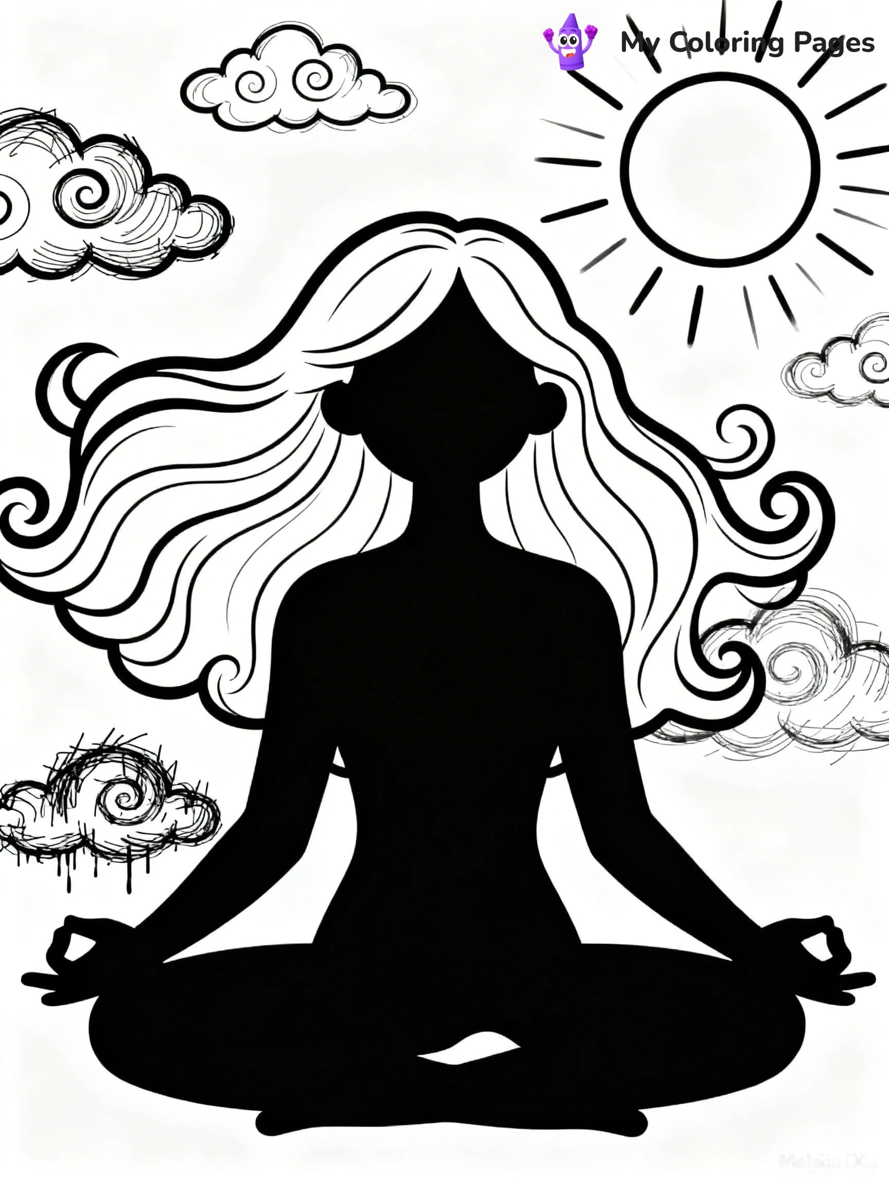 Boho Coloring Pages - 1