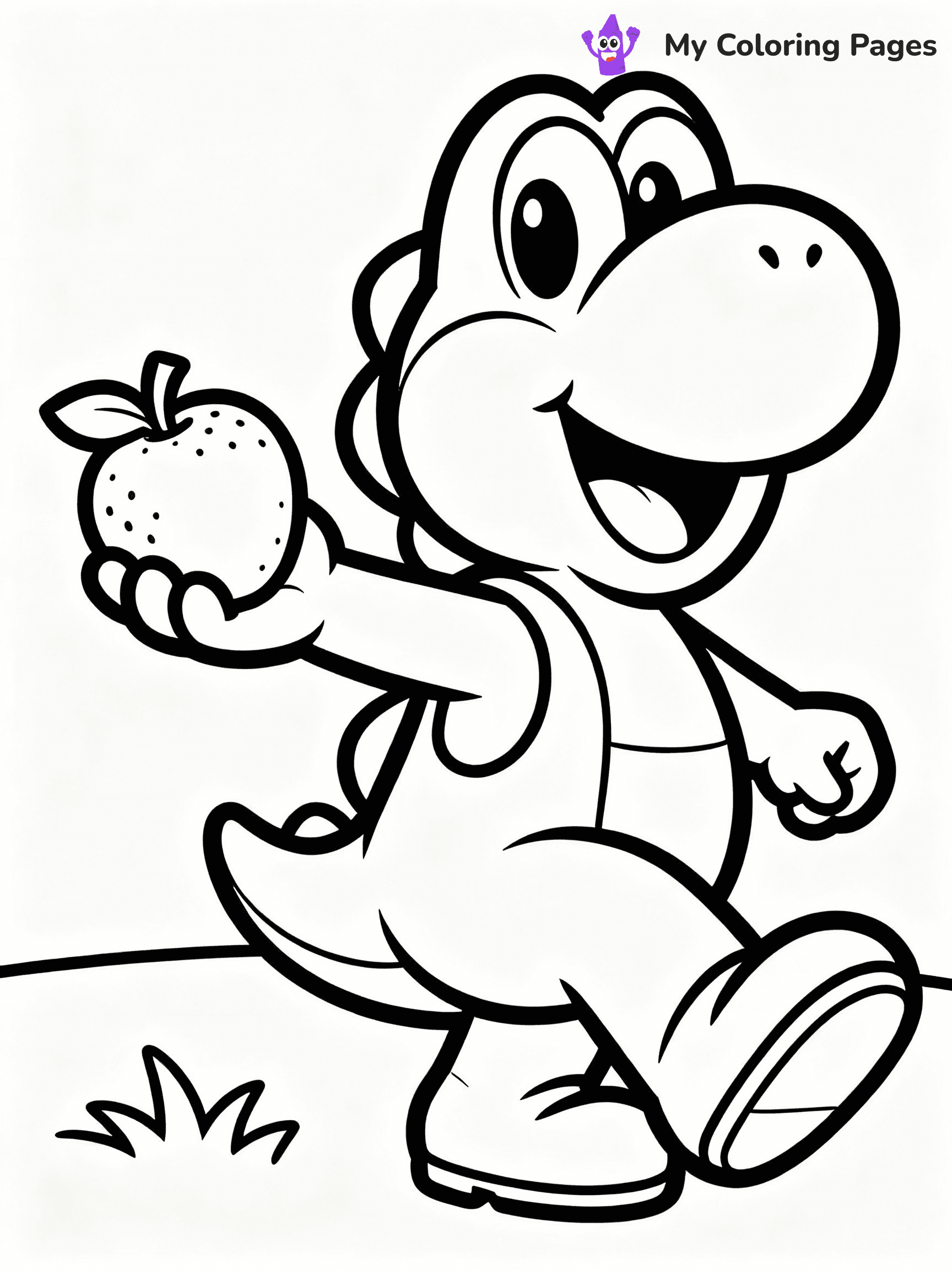 Yoshi Coloring Pages - 39