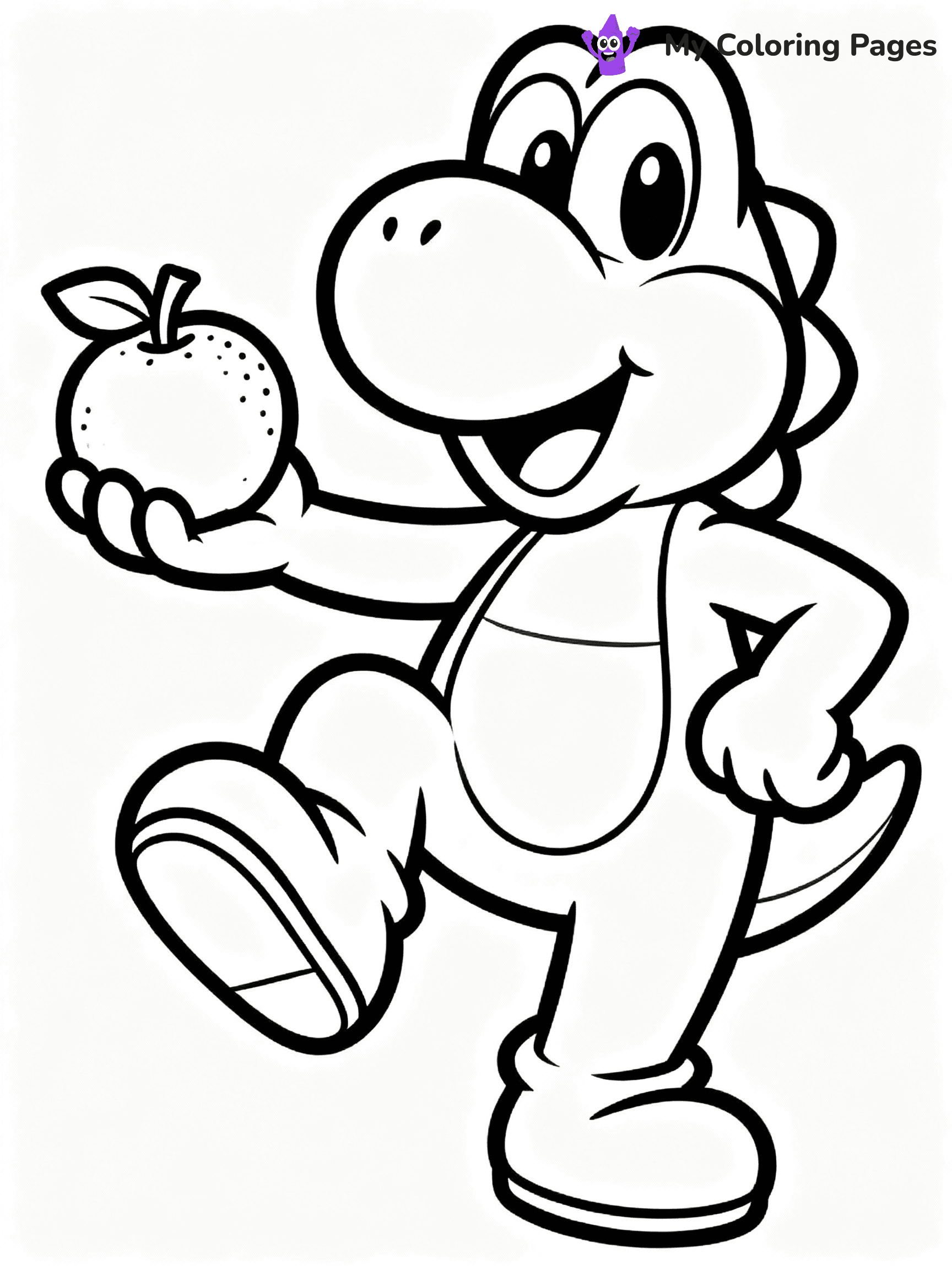 Yoshi Coloring Pages - 38