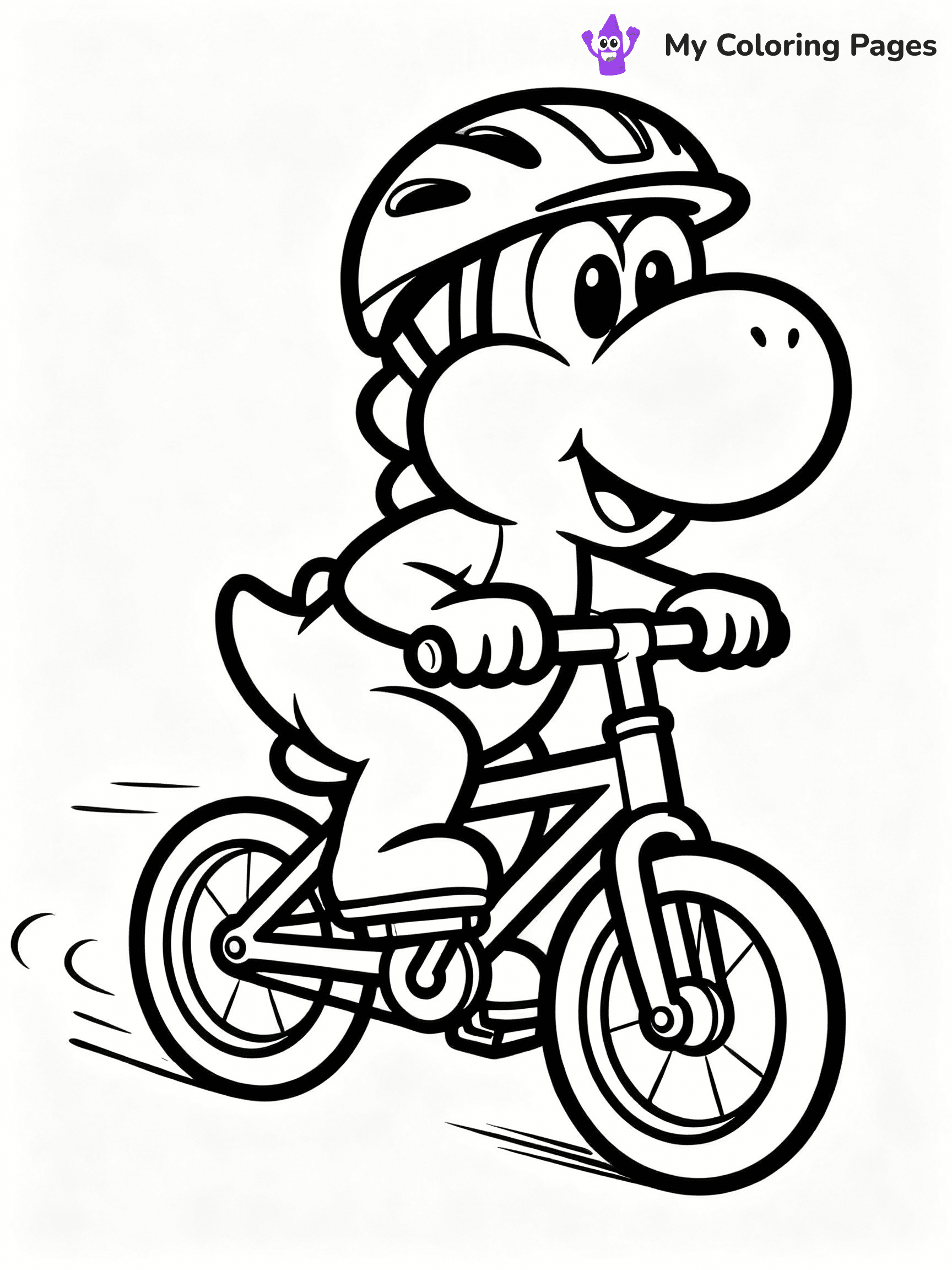 Yoshi Coloring Pages - 27