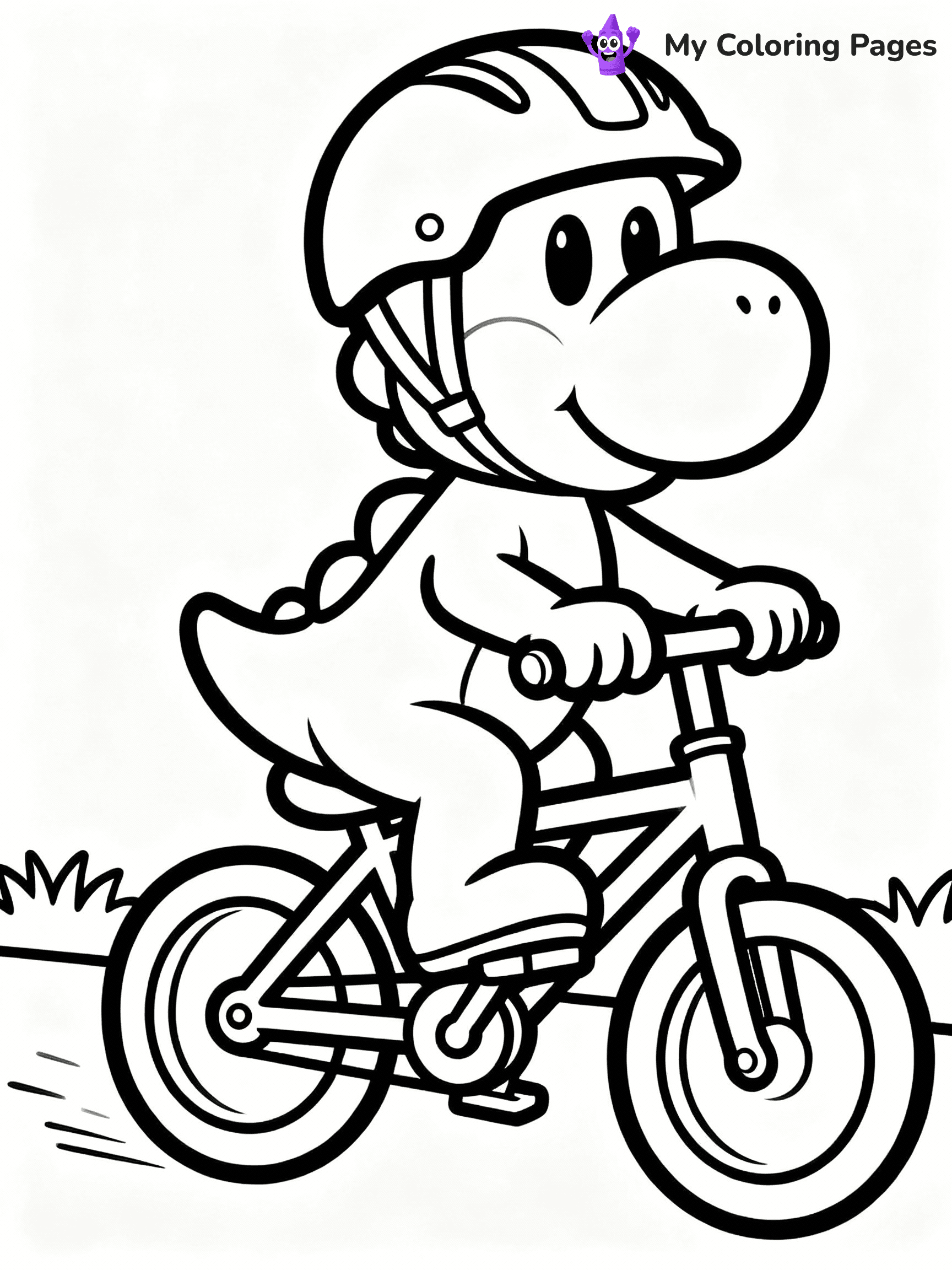 Yoshi Coloring Pages - 26