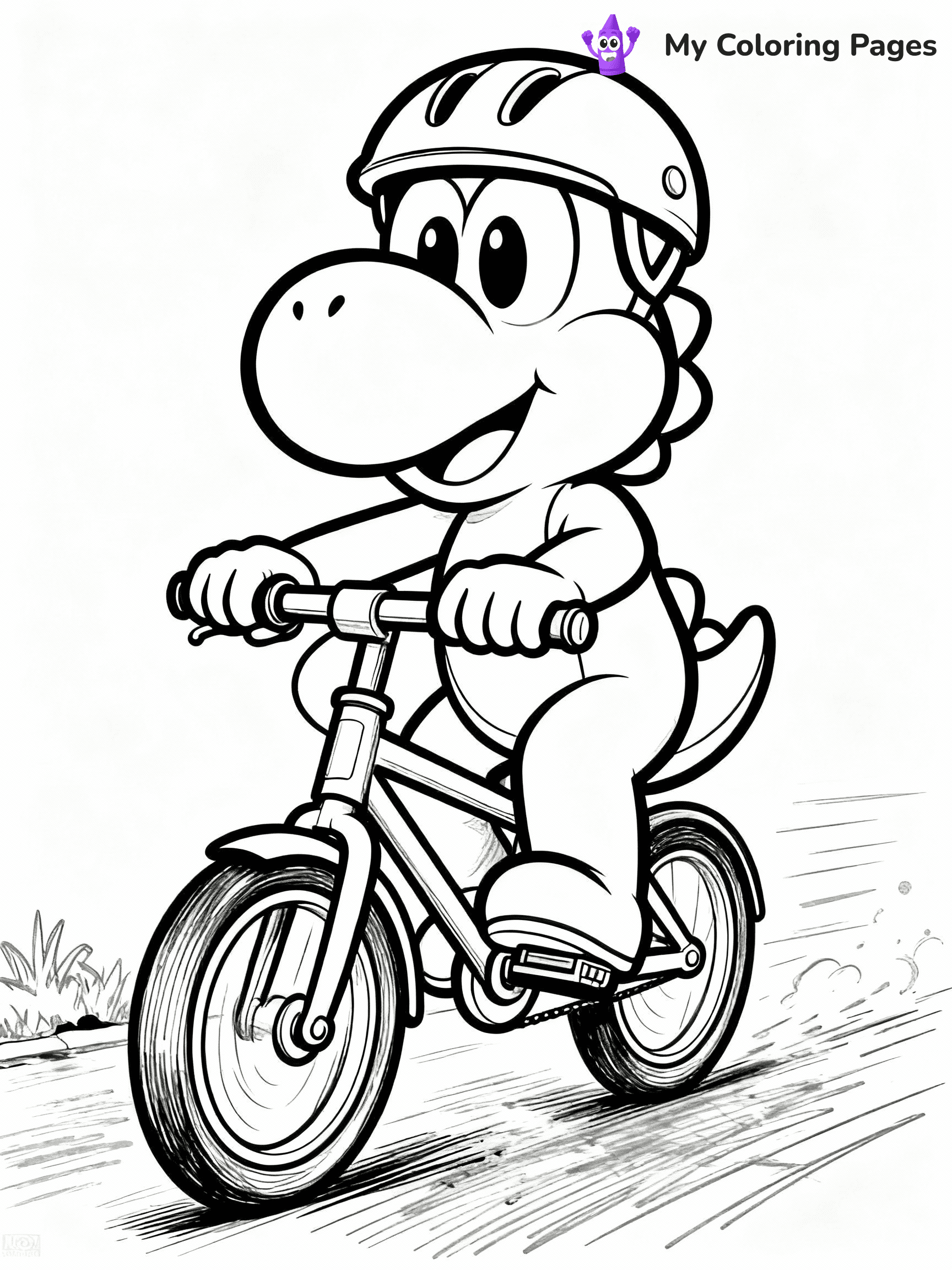 Yoshi Coloring Pages - 21