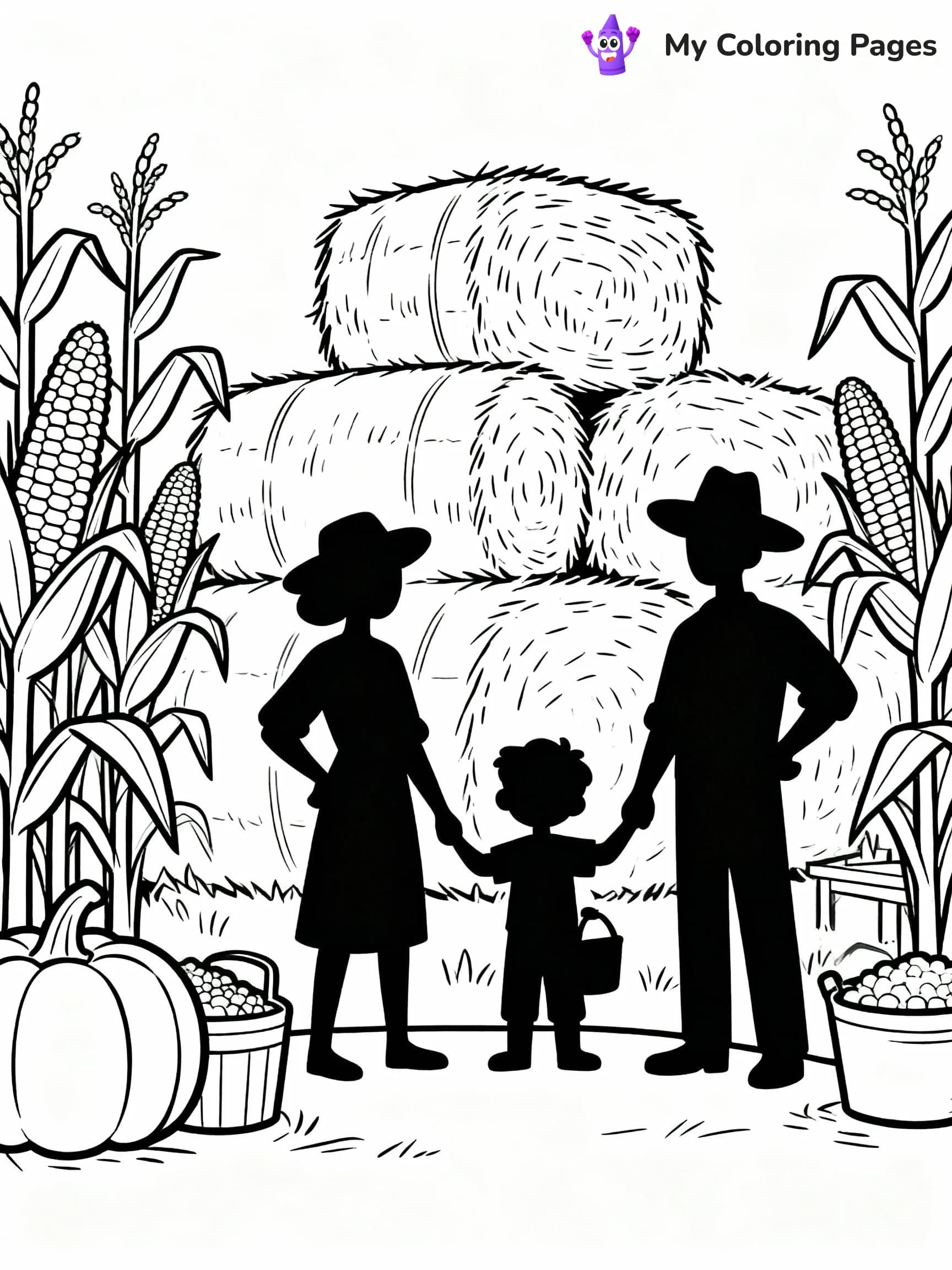Thanksgiving Coloring Pages - 17