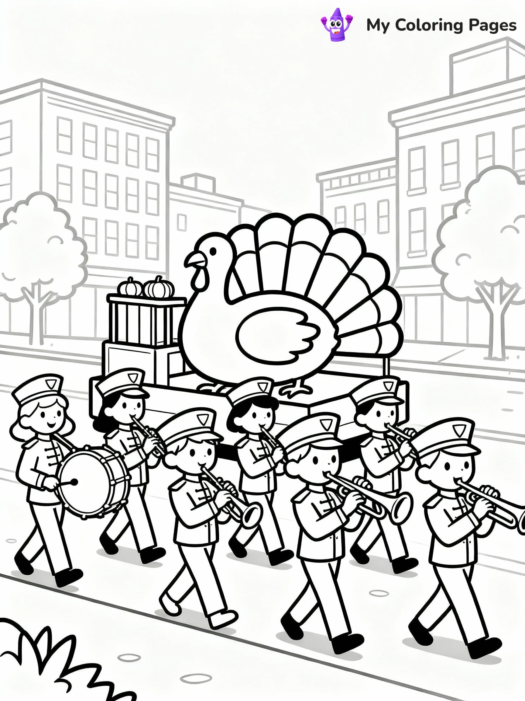 Thanksgiving Coloring Pages - 13