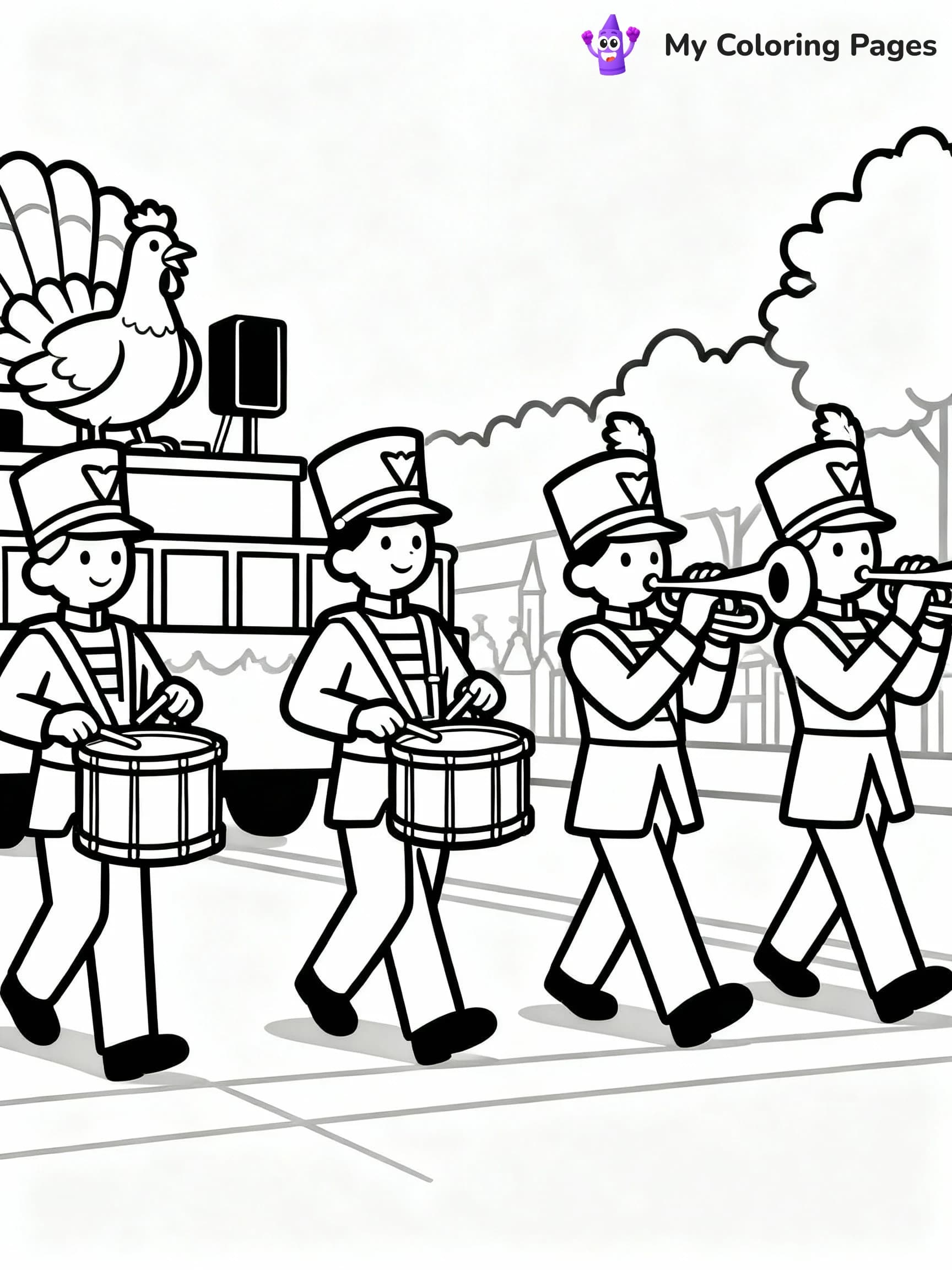 Thanksgiving Coloring Pages - 12