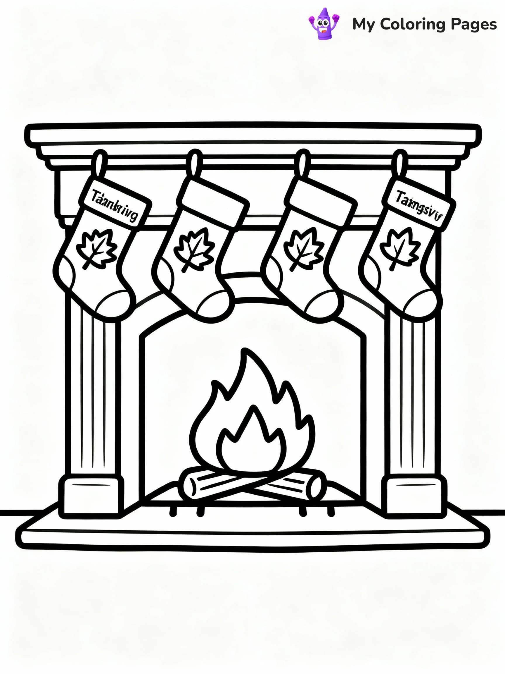 Thanksgiving Coloring Pages - 9