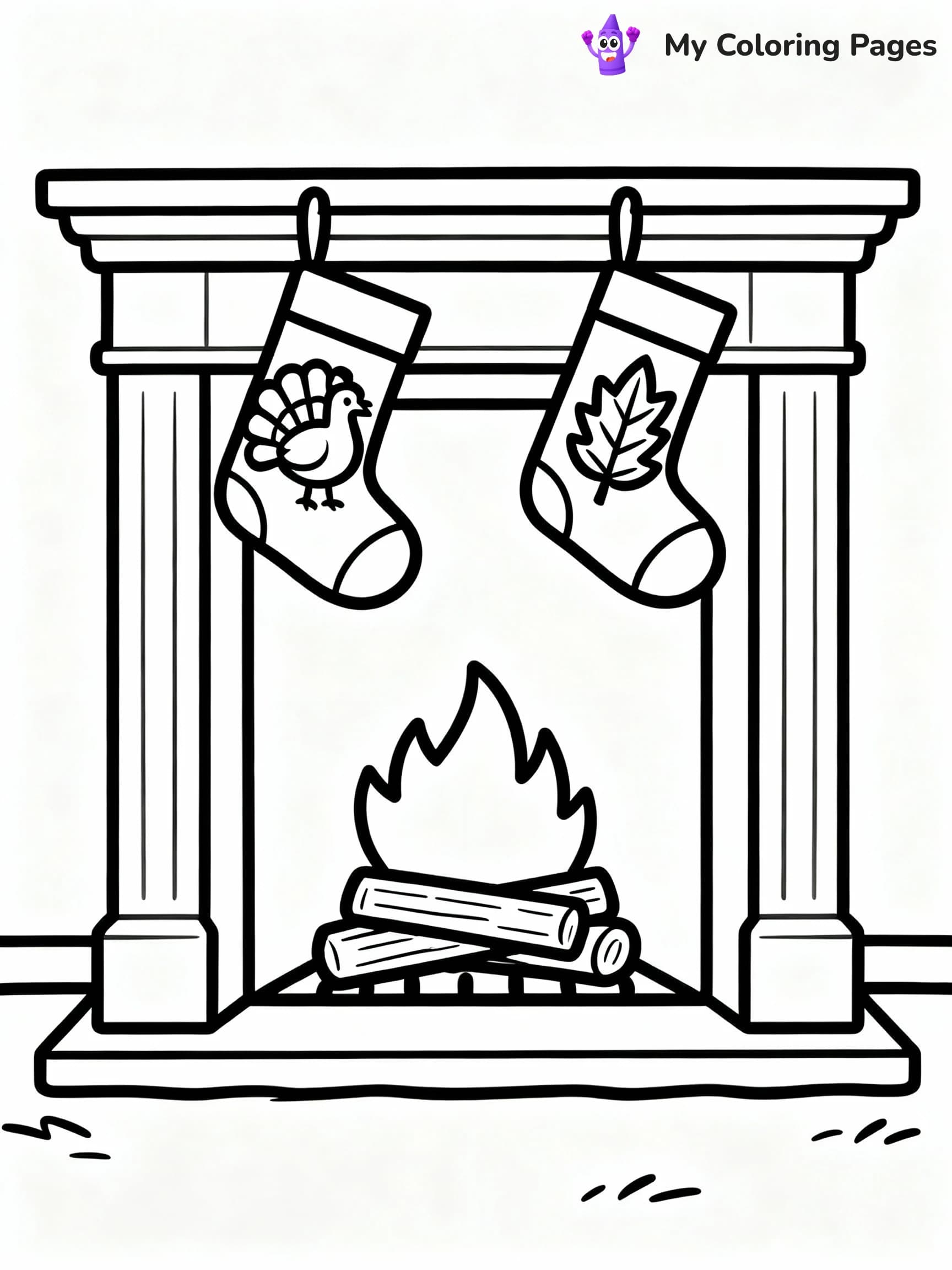 Thanksgiving Coloring Pages - 6