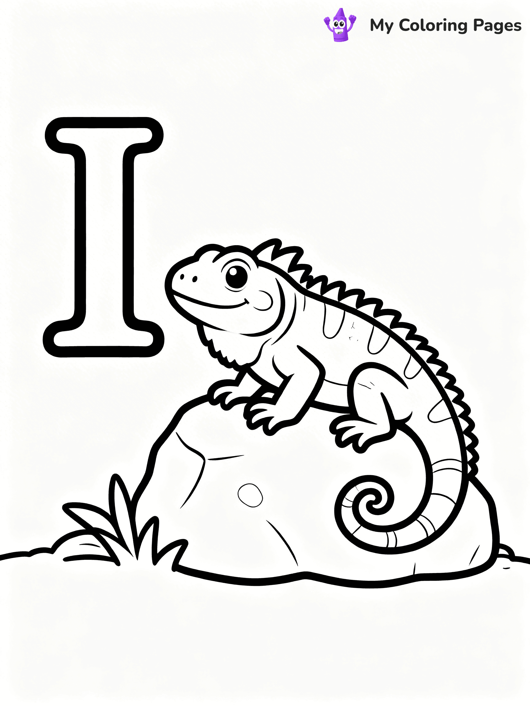 Letter I Coloring Pages - 89