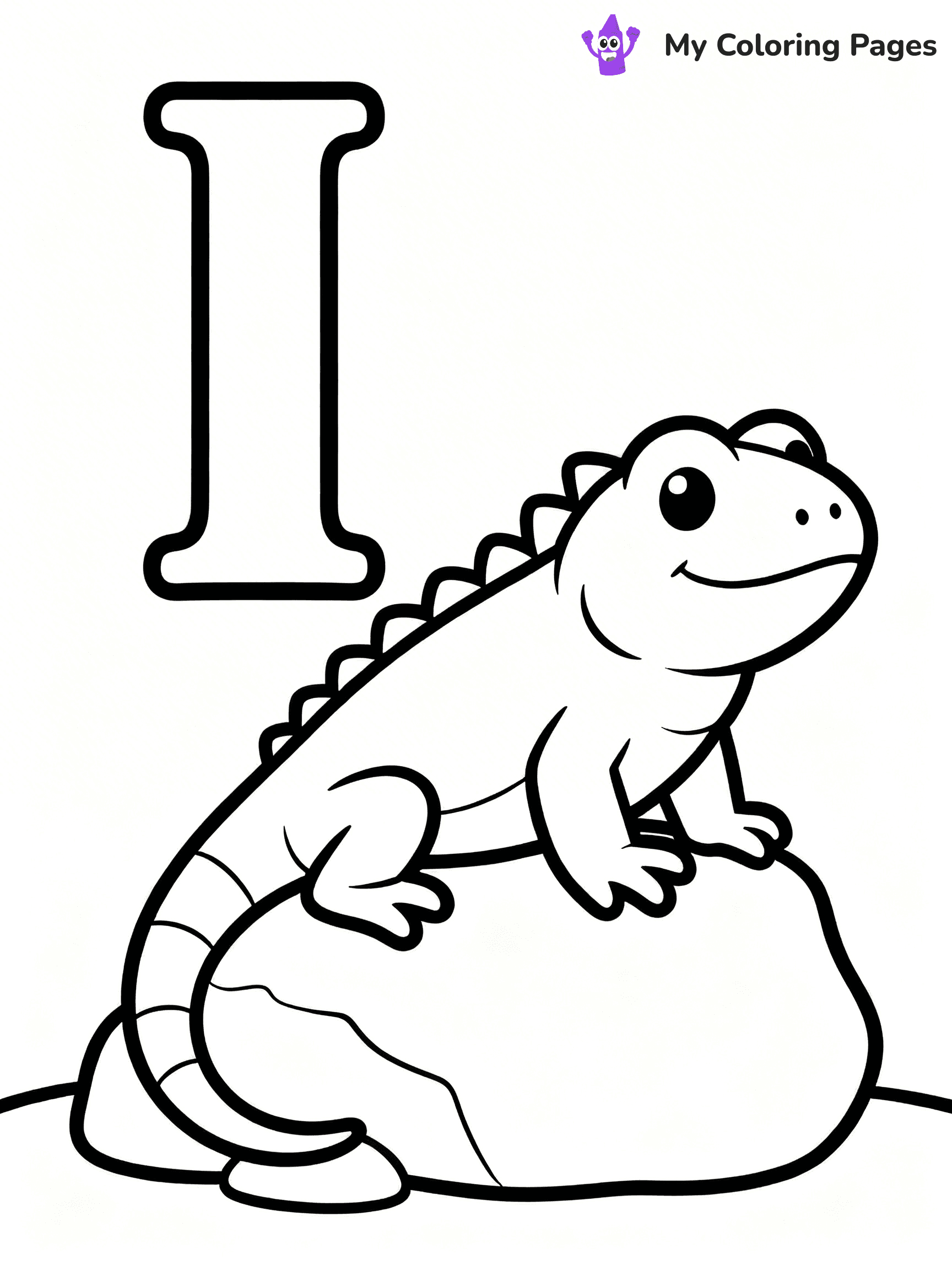 Letter I Coloring Pages - 86
