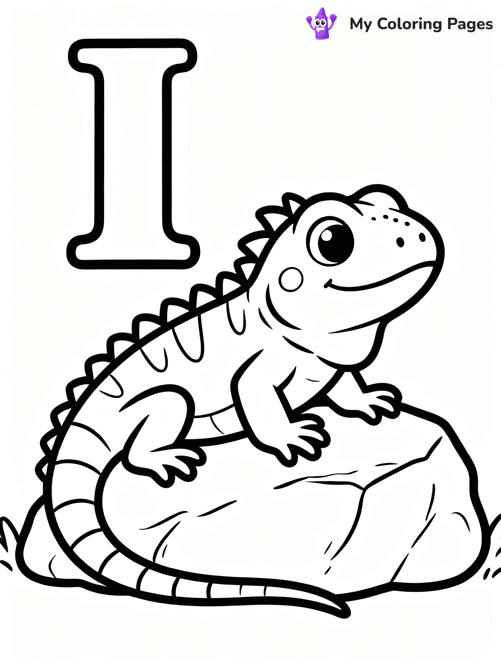Letter I Coloring Pages - 85