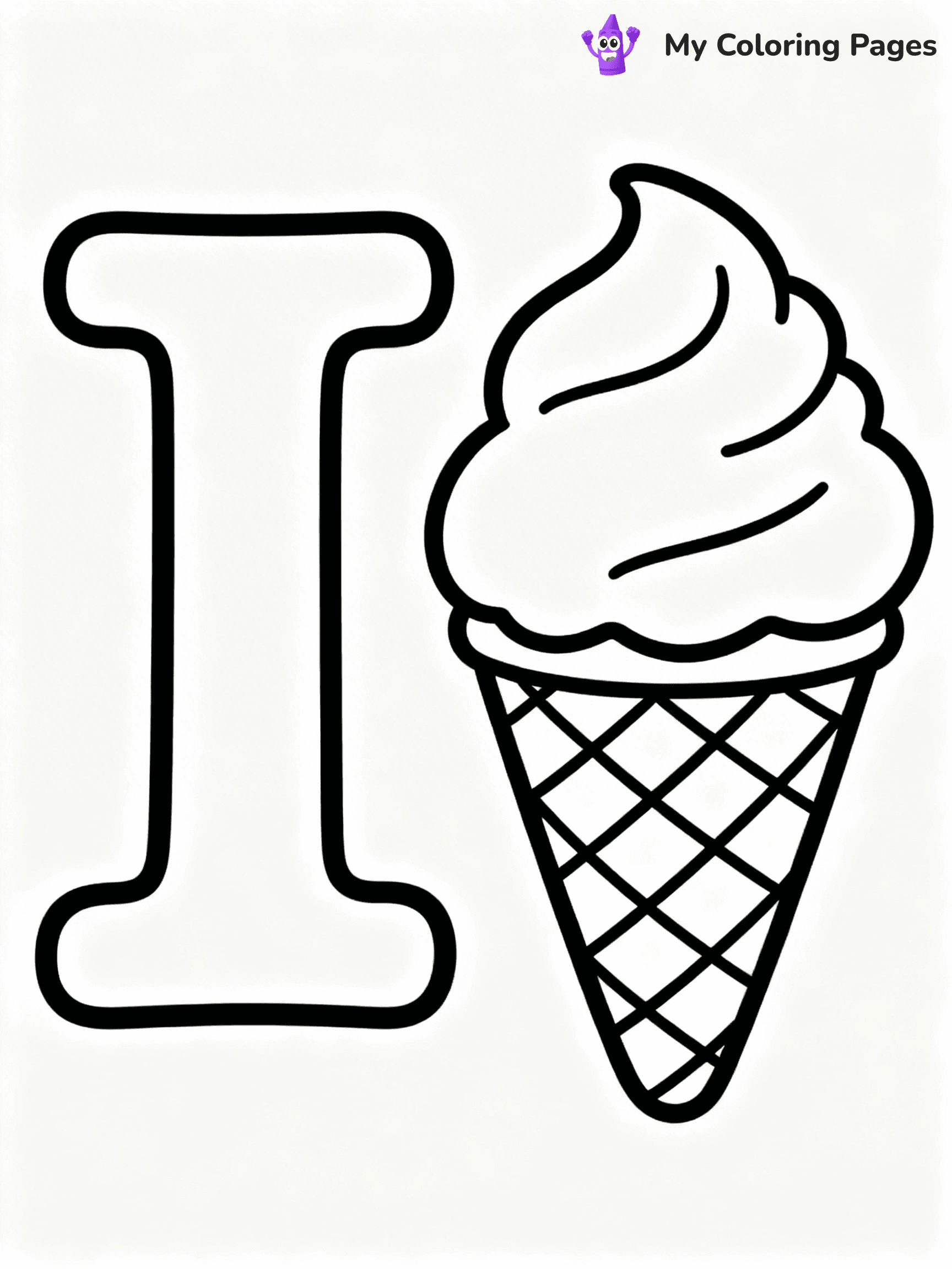 Letter I Coloring Pages - 61