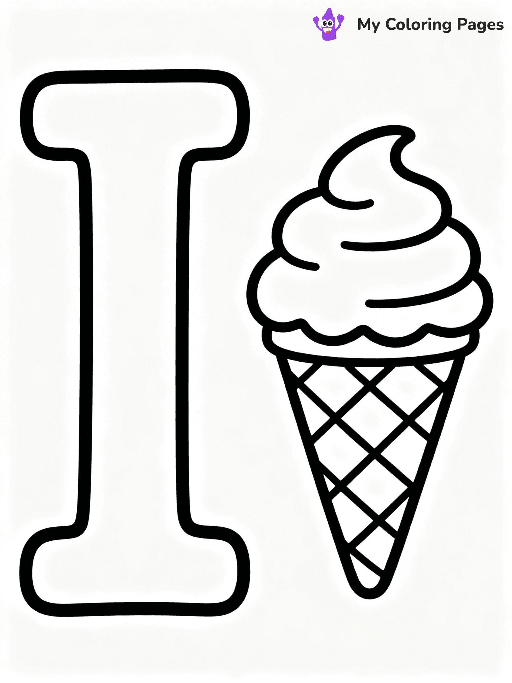 Letter I Coloring Pages - 59