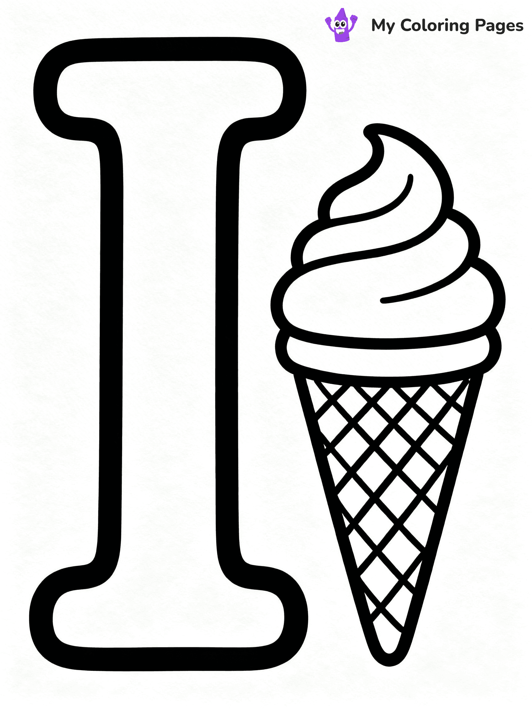 Letter I Coloring Pages - 57